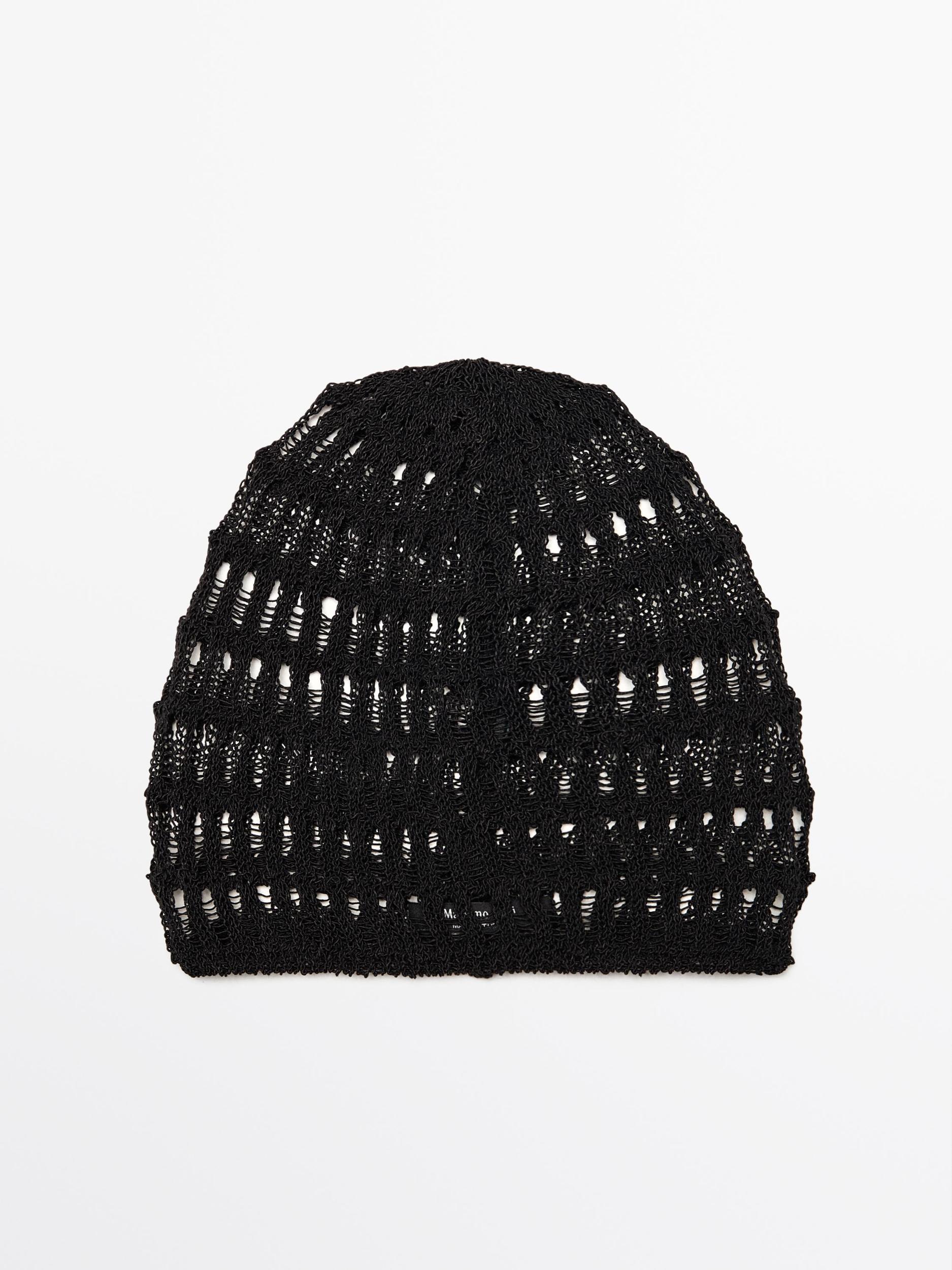 Openwork crochet hat Product Image