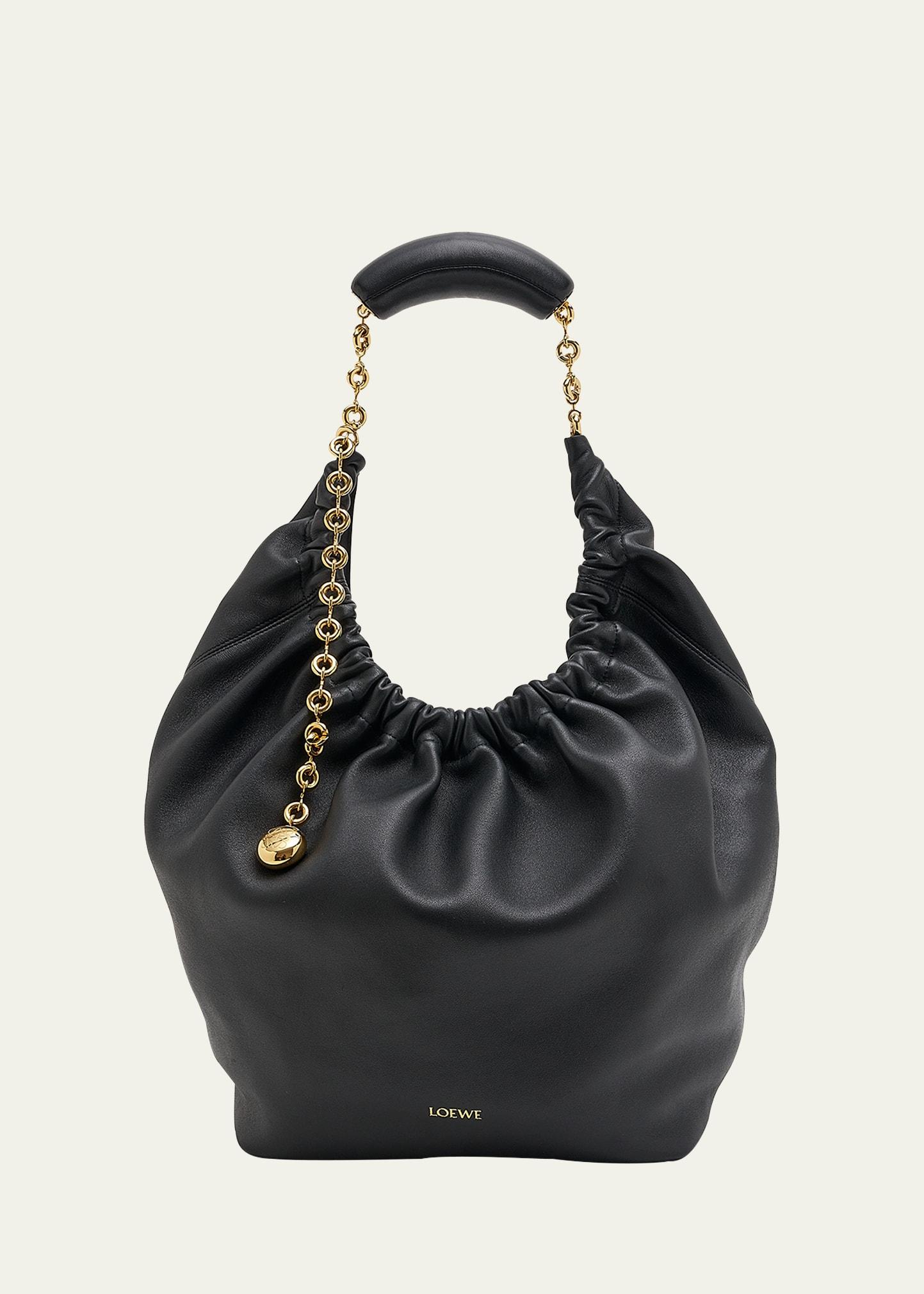 Squeeze Medium Shoulder Bag in Napa Leather Product Image