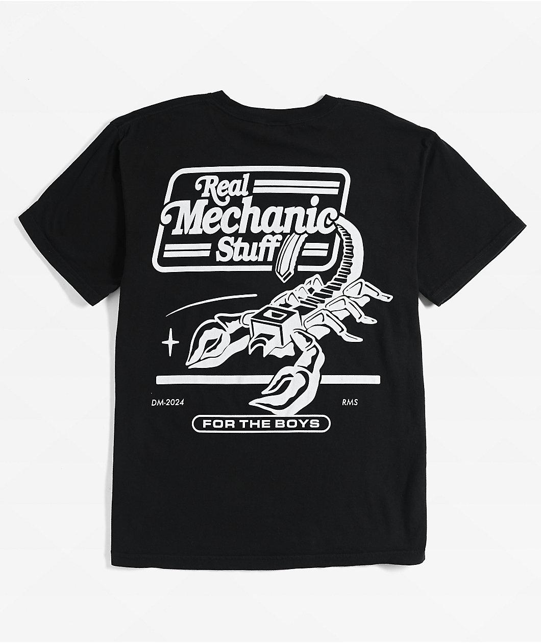 Donut Scorpion Black T-Shirt Product Image