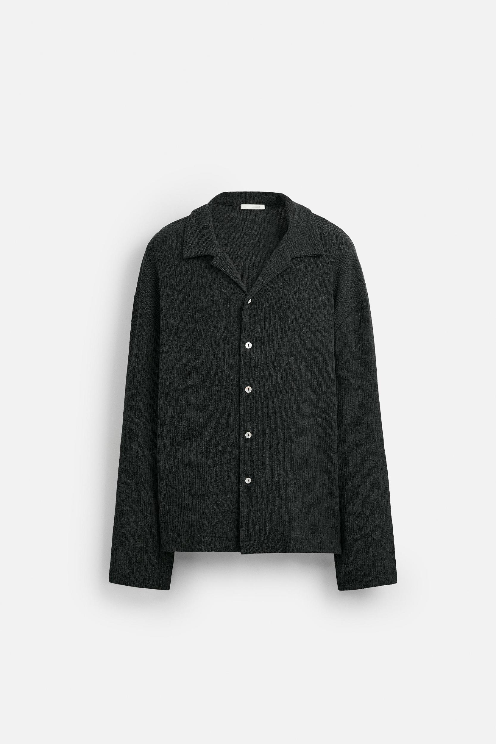 TEXTURED RELAXED FIT SHIRT Product Image