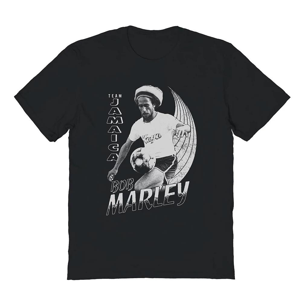 Men's Bob Marley Team Jamaica Soccer Graphic Tee, Adult Unisex,  Product Image
