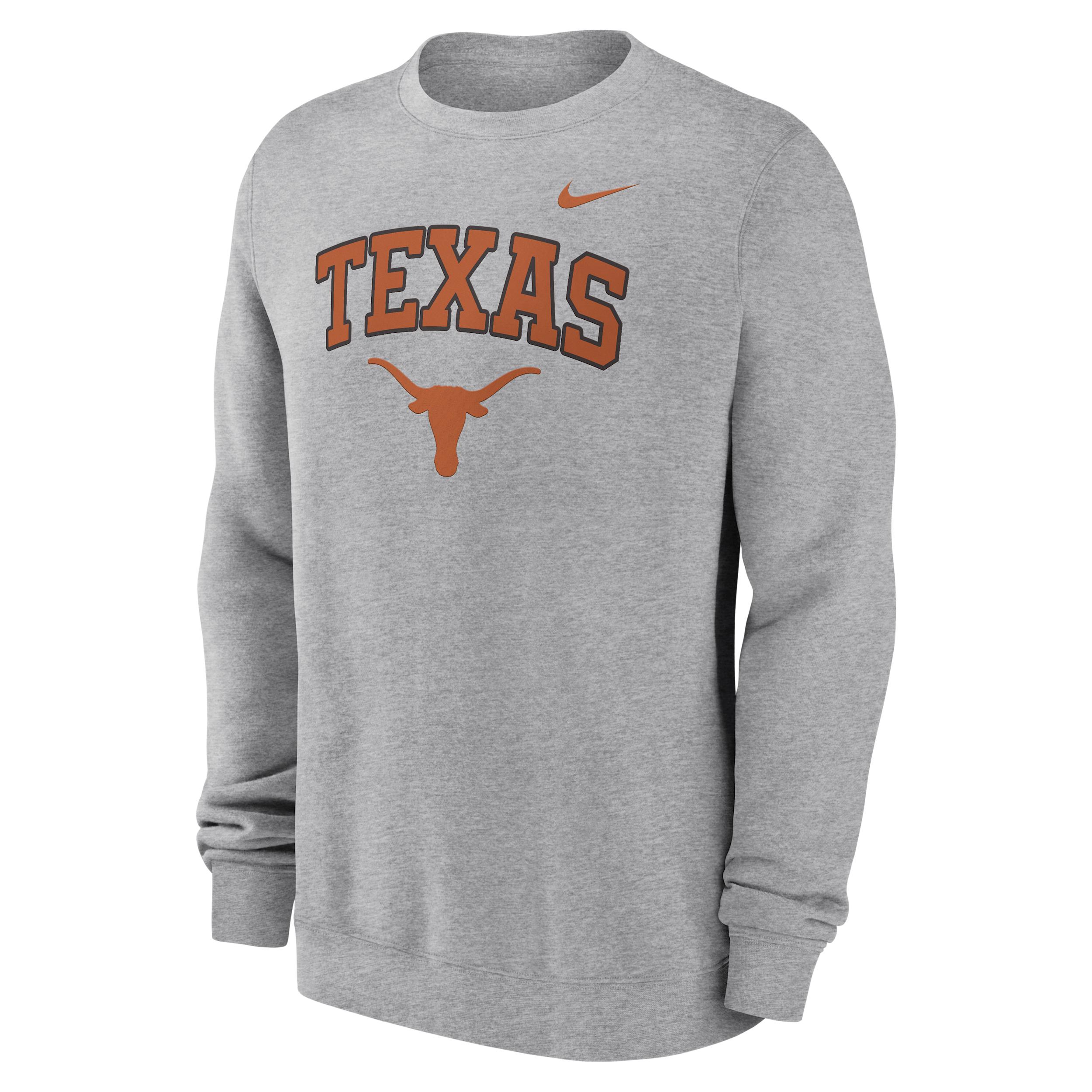 Texas Arch Nike Mens College Pullover Crew | NKPU81FTXE-Y48 Product Image