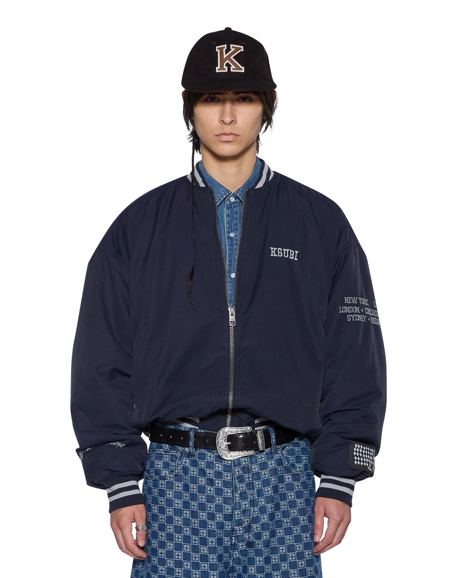 ROYALTY MA-1 BOMBER NAVY Male Product Image