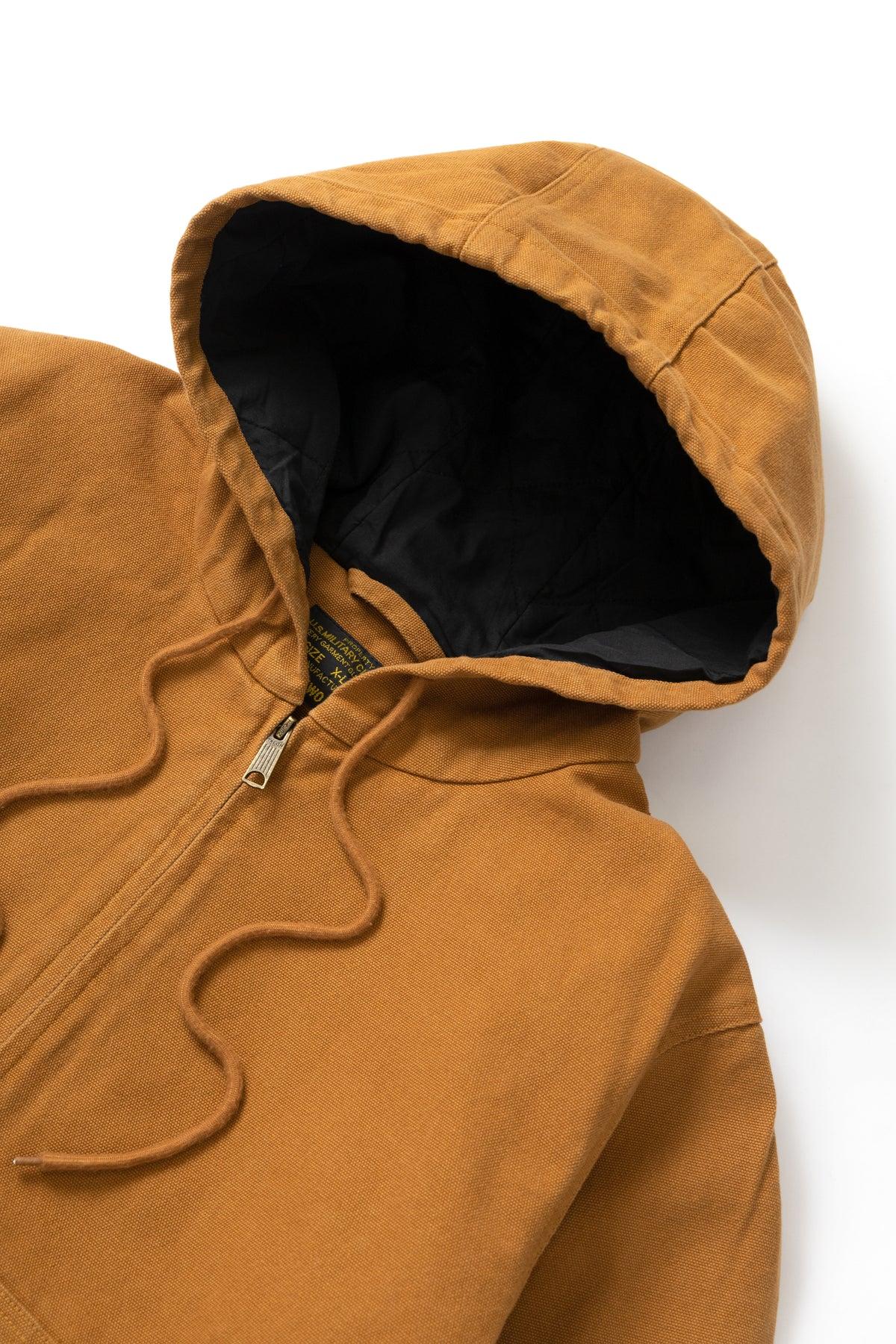 Okonkwo MFG - Canvas Hooded Jacket - Dark Khaki Product Image