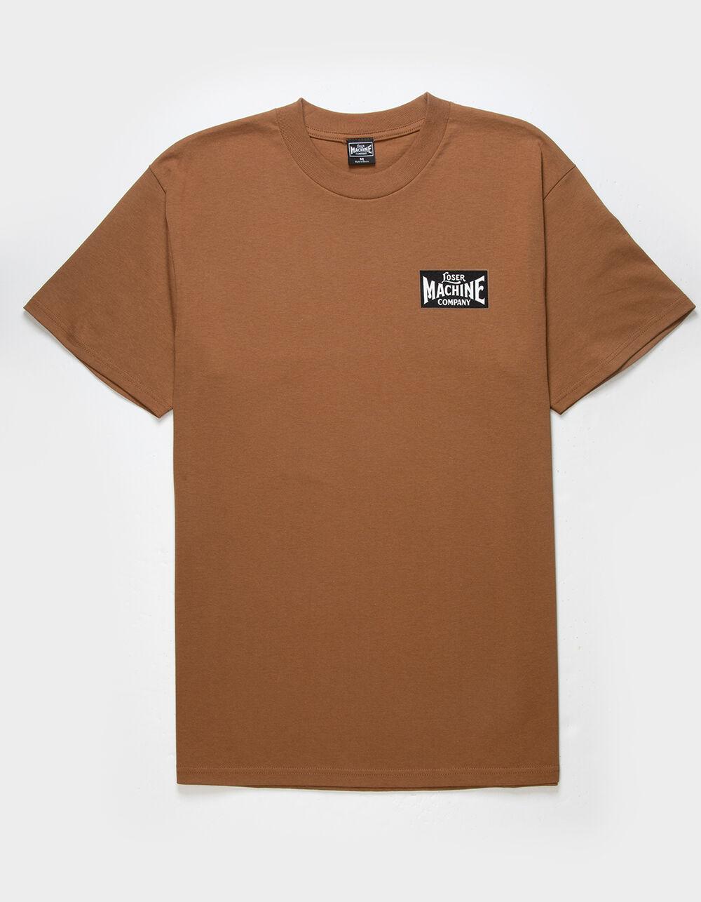 LOSER MACHINE Desert Sunset Mens Tee - BROWN Product Image