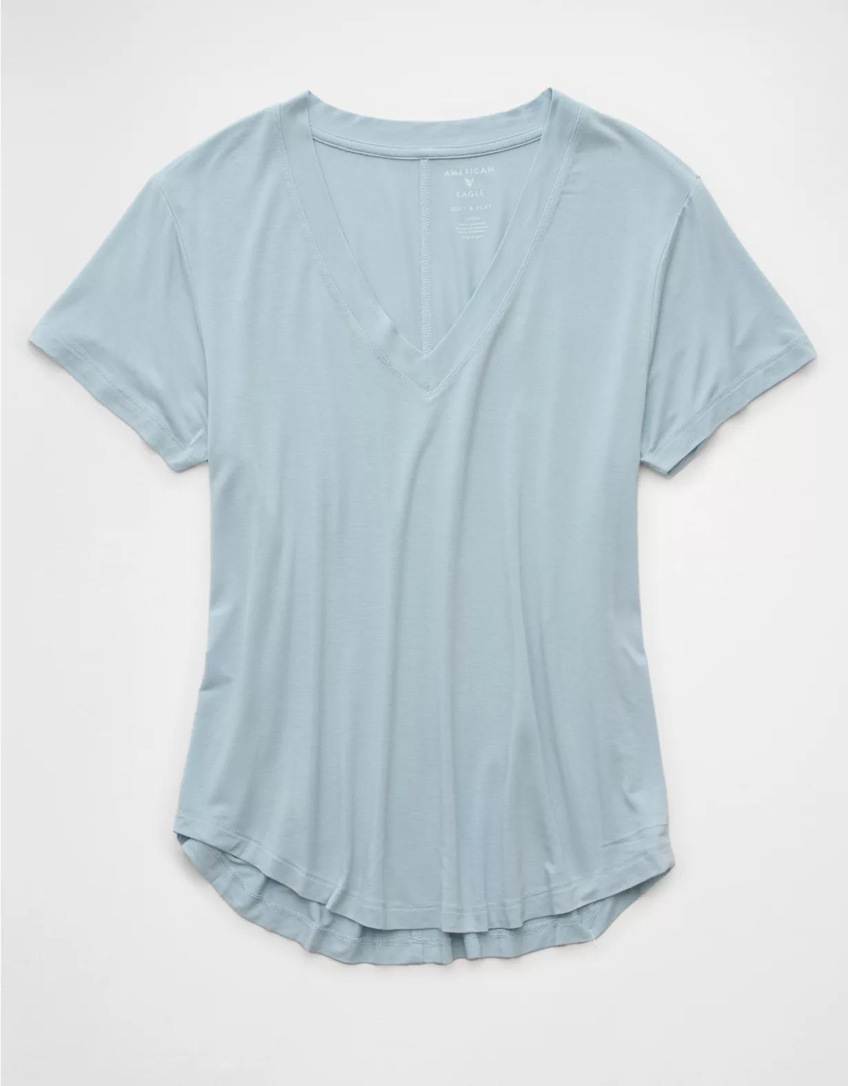 AE Soft & Sexy V-Neck T-Shirt Product Image