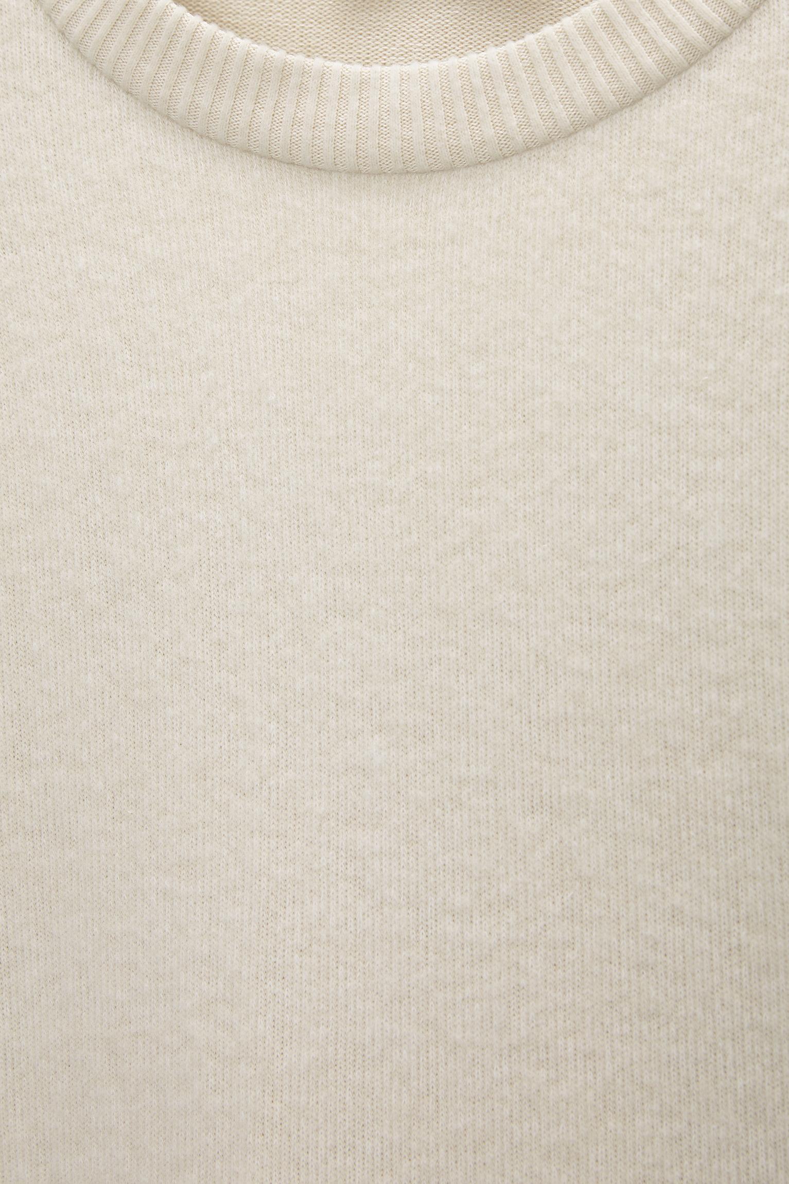 Soft touch cropped sweater Product Image