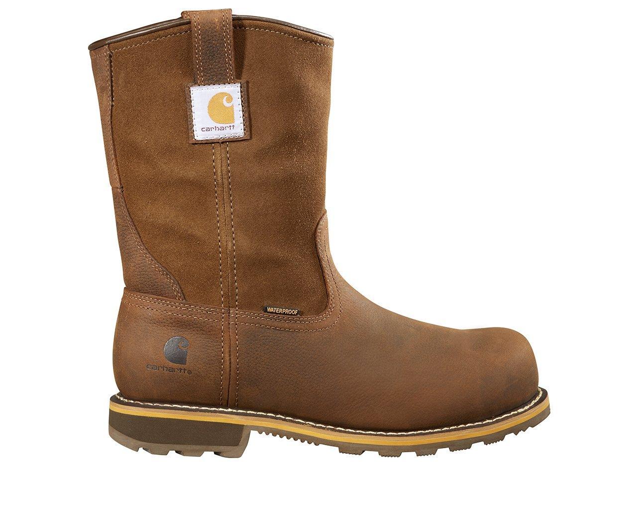 Men's Carhartt CMP1453 Welt Steel Toe Pull-On Work Boots Product Image