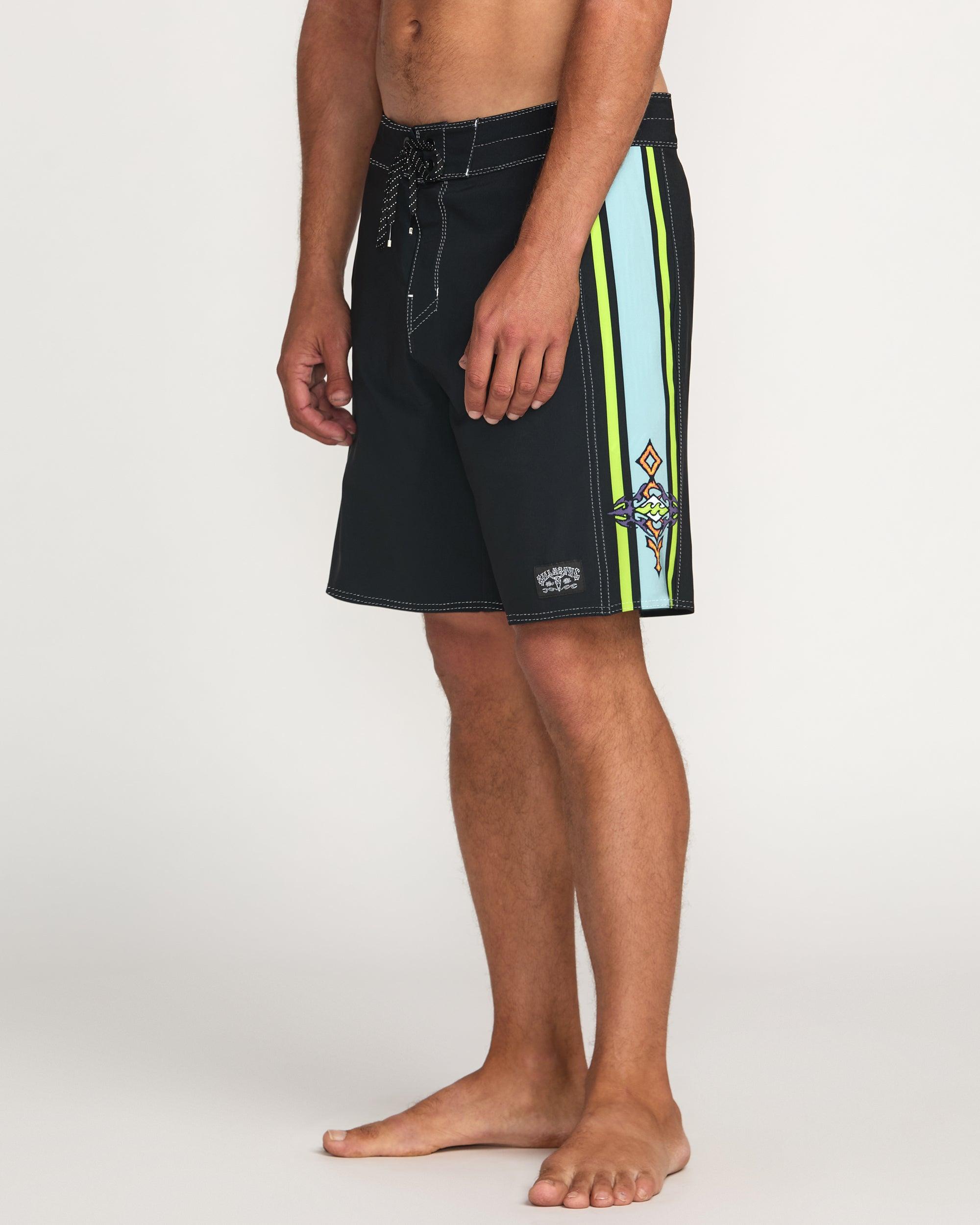 Occy Pro Boardshorts - Washed Black Male Product Image
