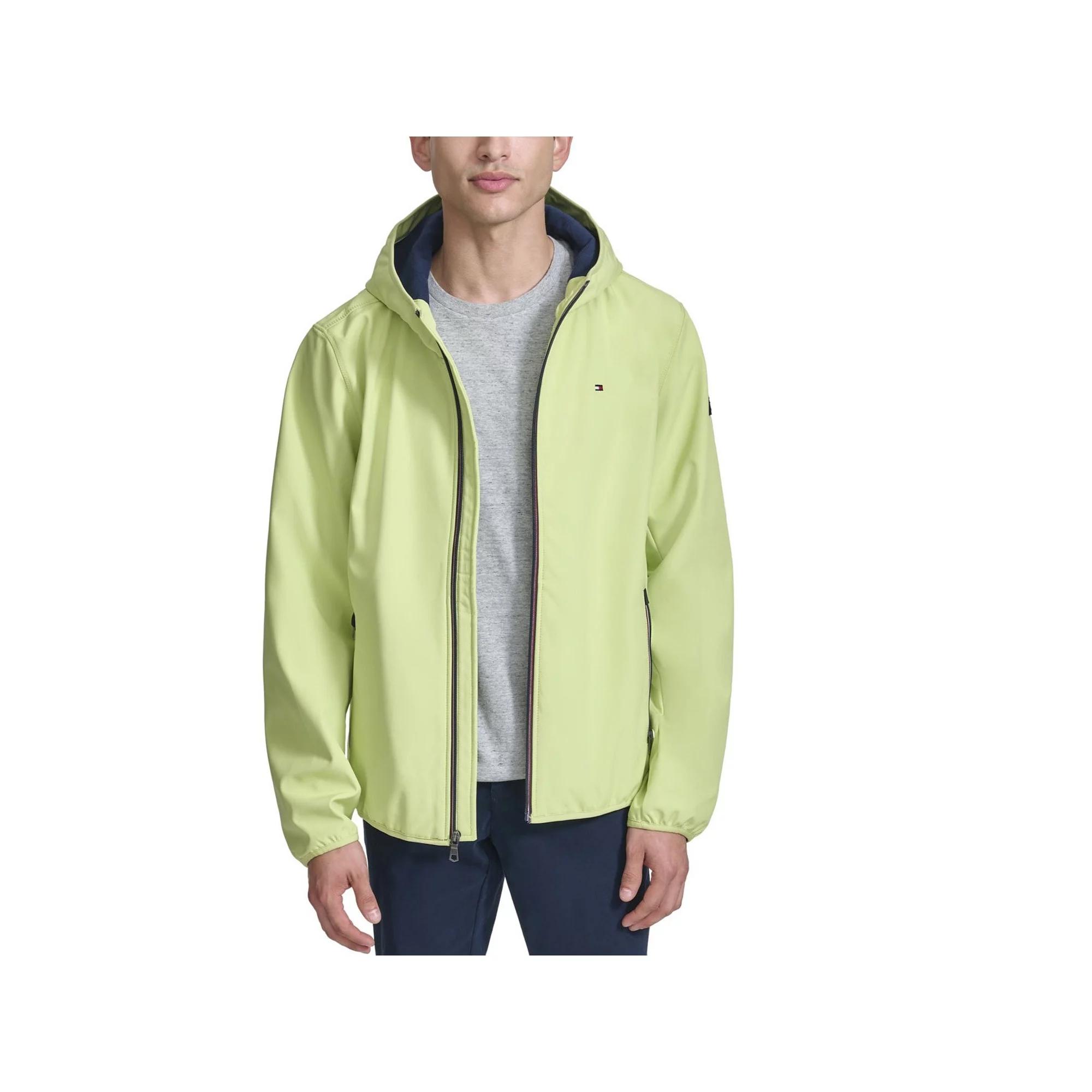 Mens Tommy Hilfiger Hooded Softshell Jacket Product Image
