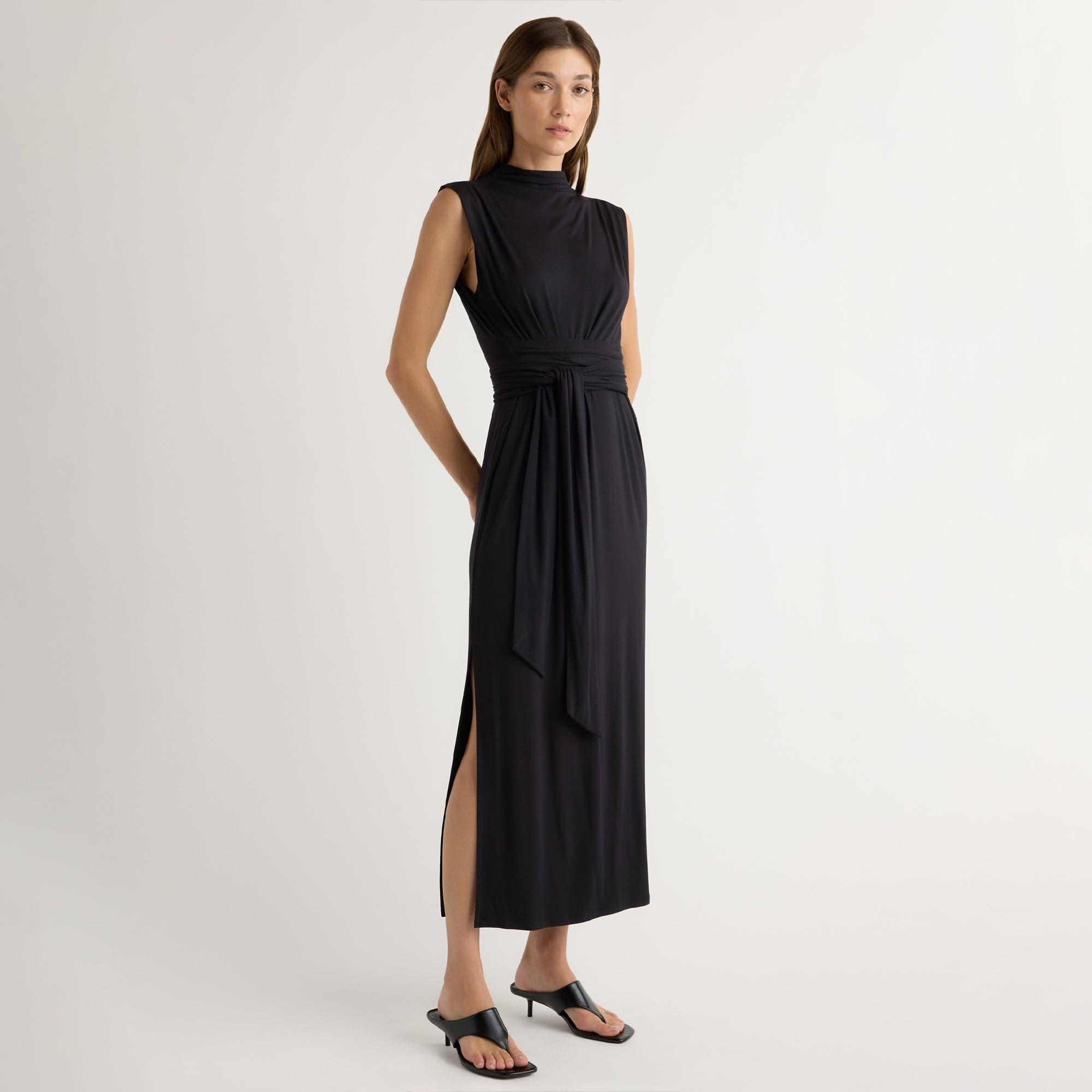 Eden Sleeveless Tie-Front Dress Product Image