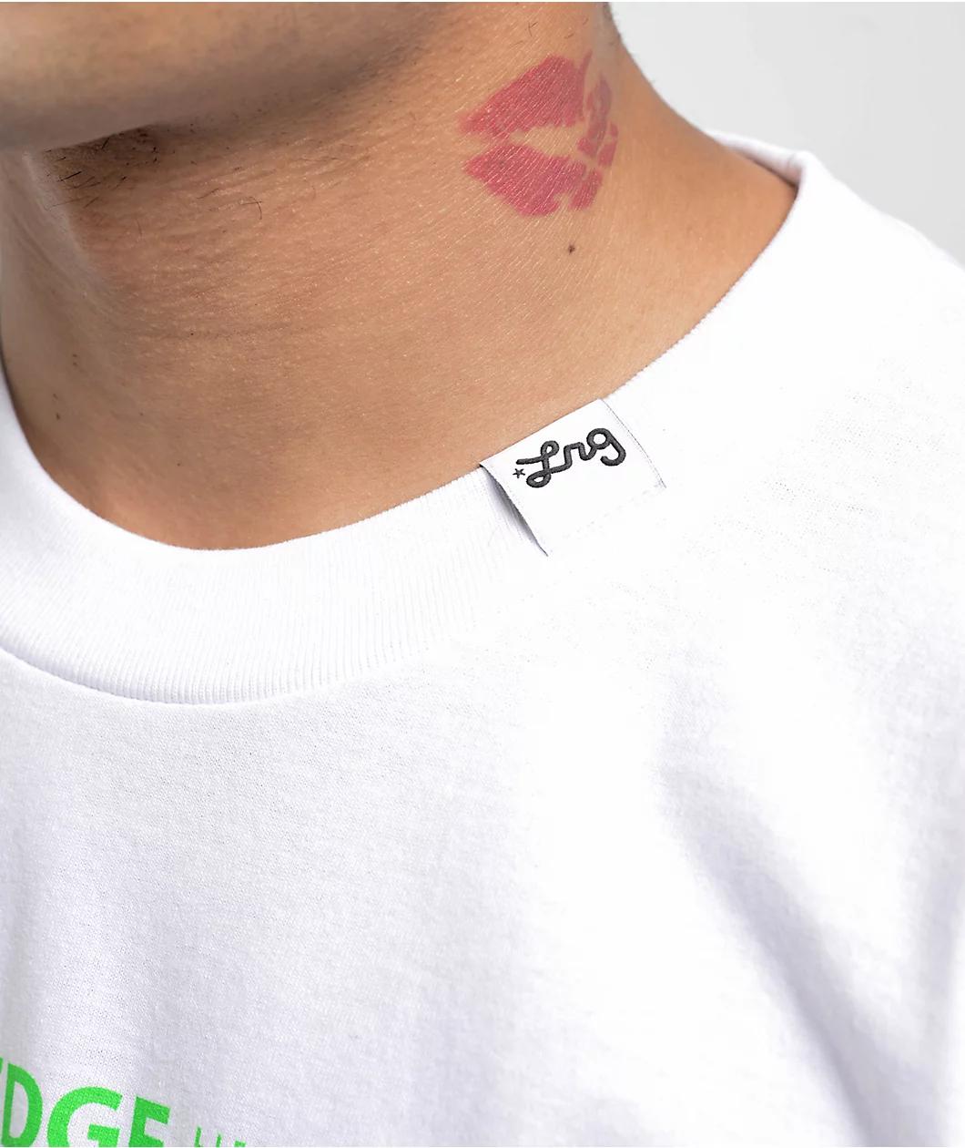 LRG x Push Trees The Knowledge White T-Shirt Product Image