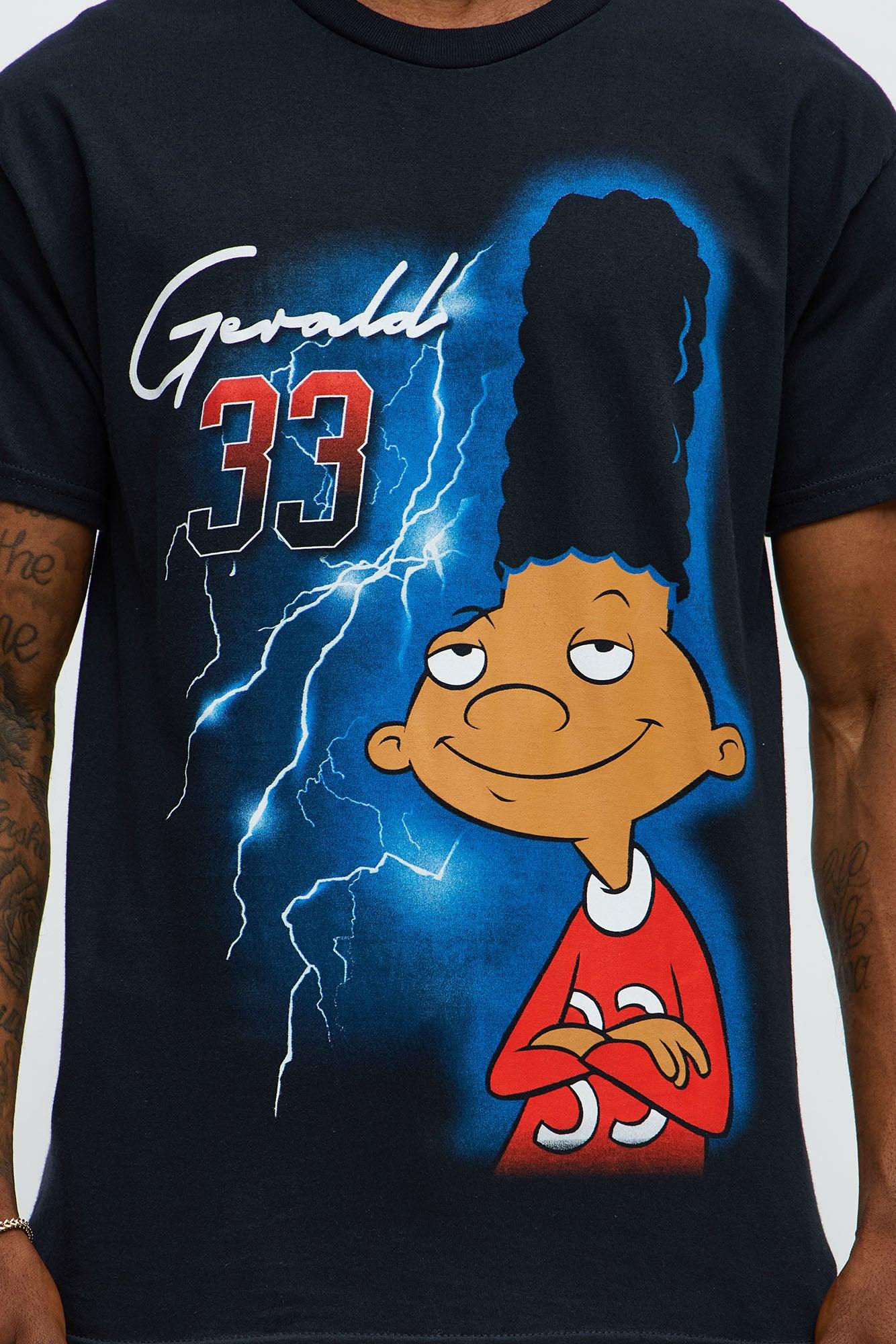 Hey Arnold Gerald 33 Short Sleeve Tee - Black Product Image