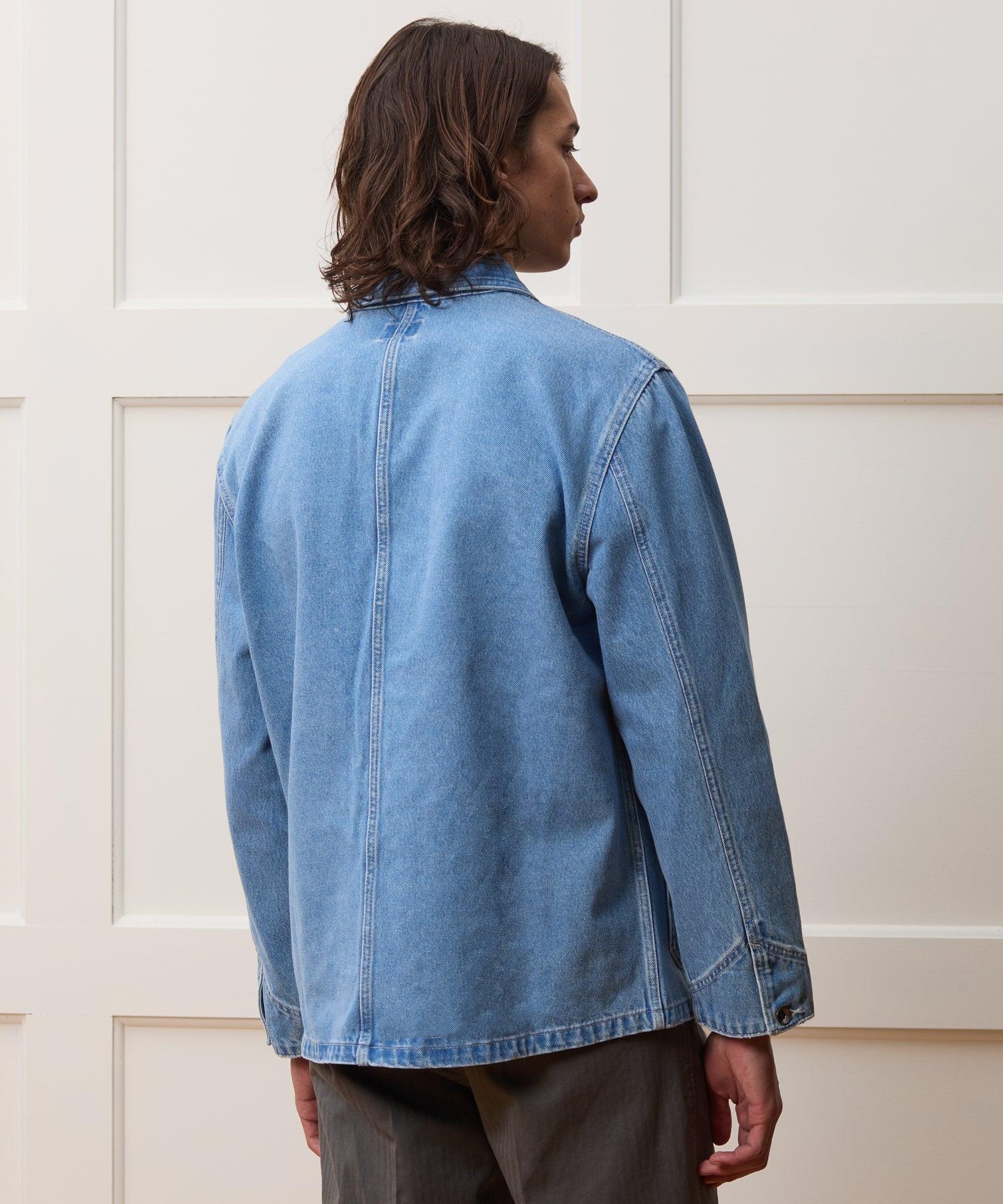 Denim Engineer Coat Product Image