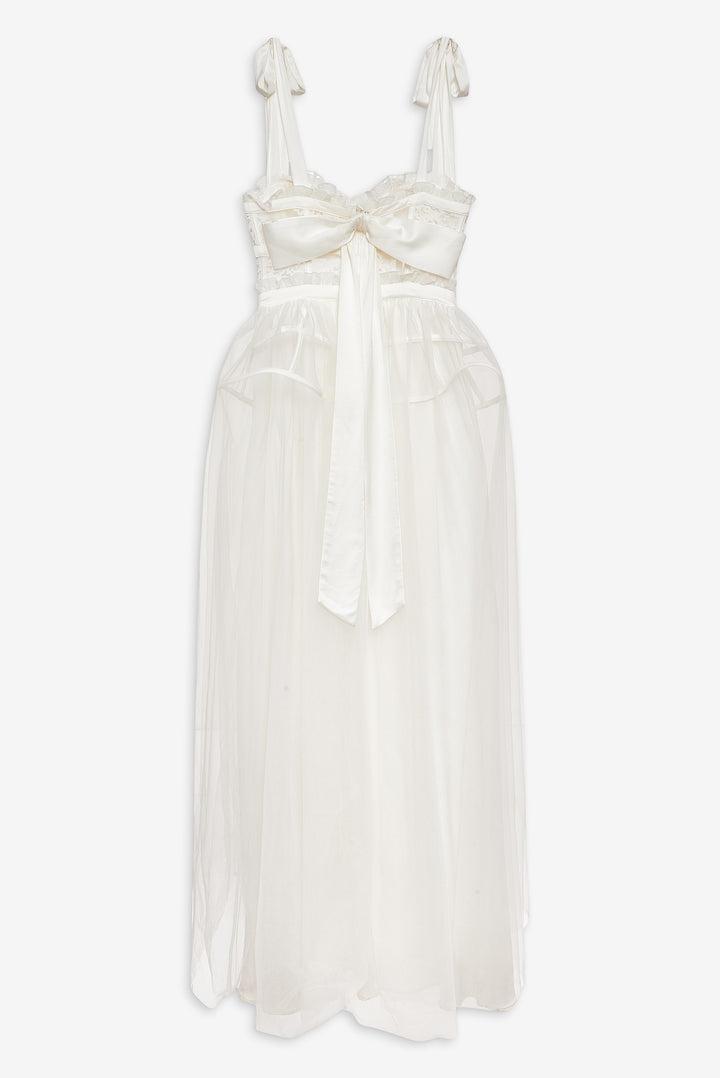 Valetta Gown — Cream Product Image