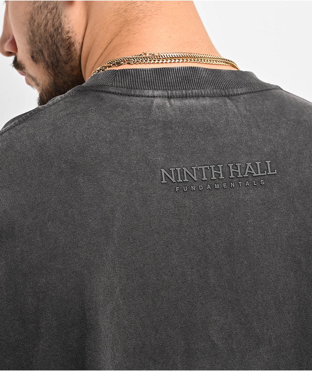 Ninth Hall Fundamentals Black Oversized T-Shirt Product Image