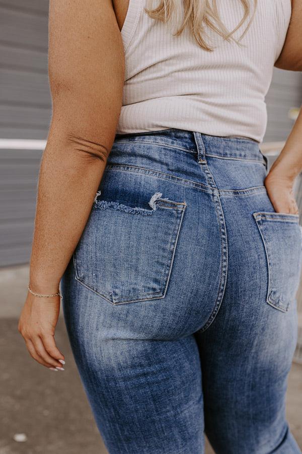Risen The Hartlen High Waist Distressed Jean Curves Product Image