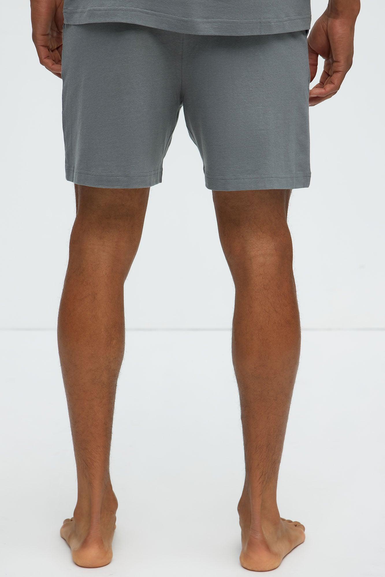 Essential Modal Lounge Shorts - Slate Grey Product Image