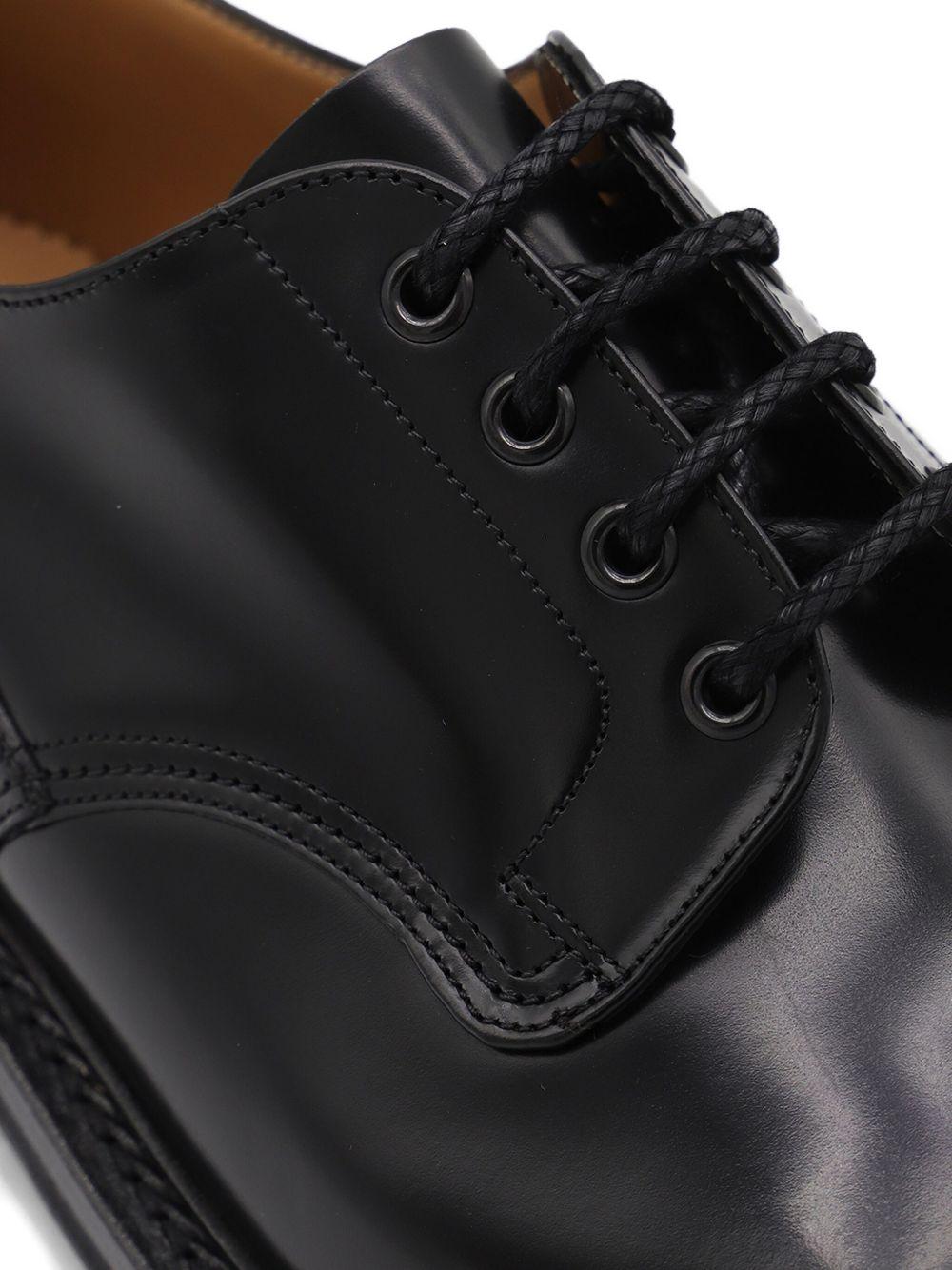 leather lace-up shoes Product Image