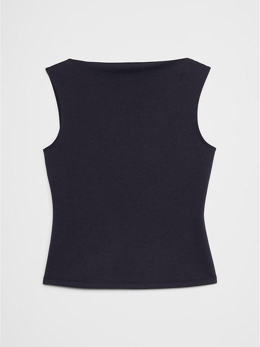 Soft Touch Scuba Slash-Neck Tank Product Image