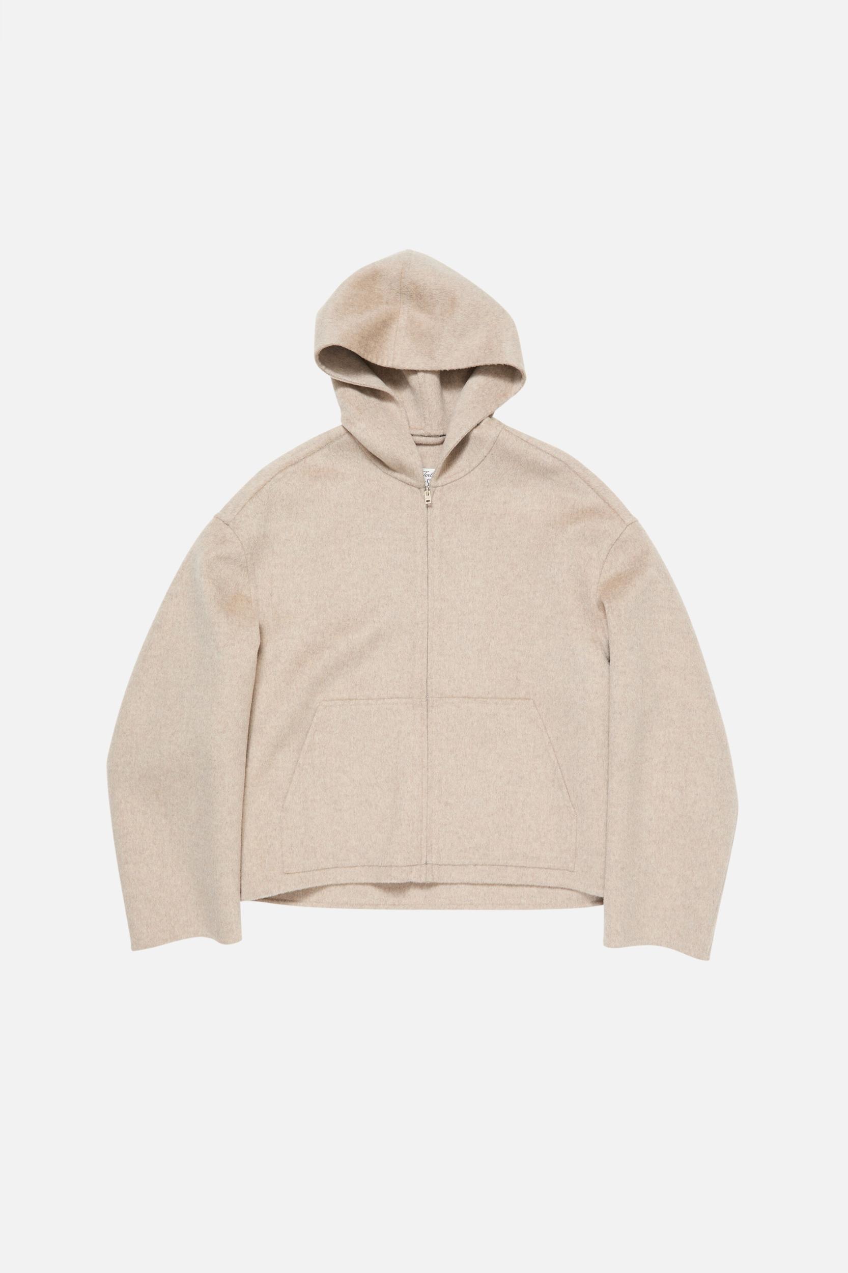 Hooded cashmere jacket Product Image