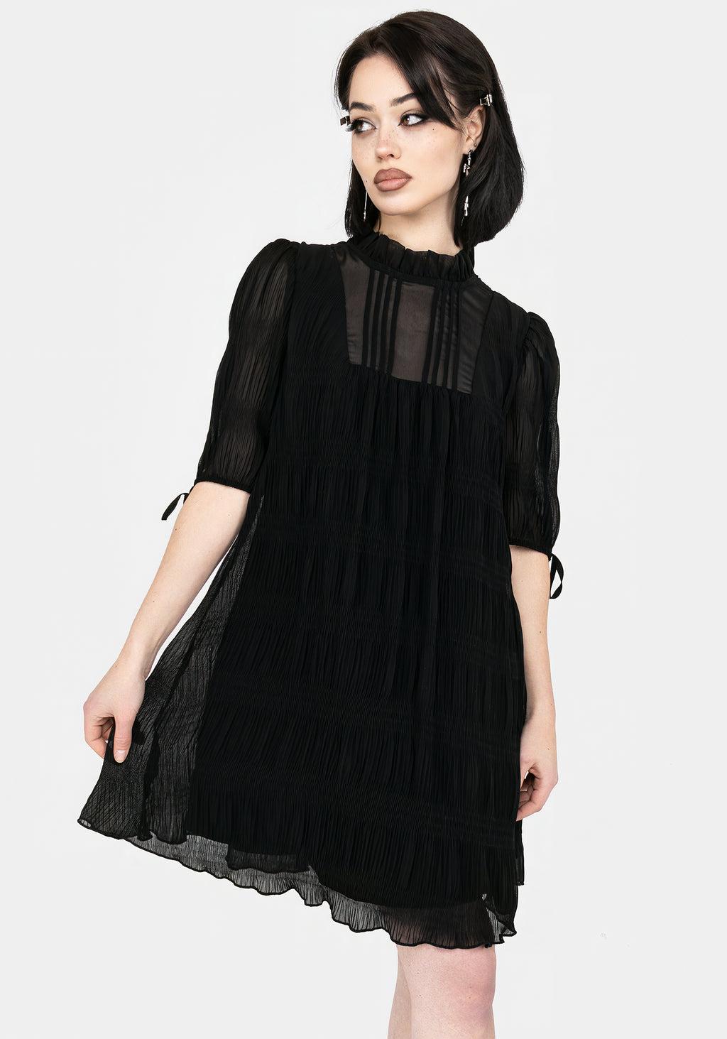 Marianna Chiffon Mini Dress Product Image