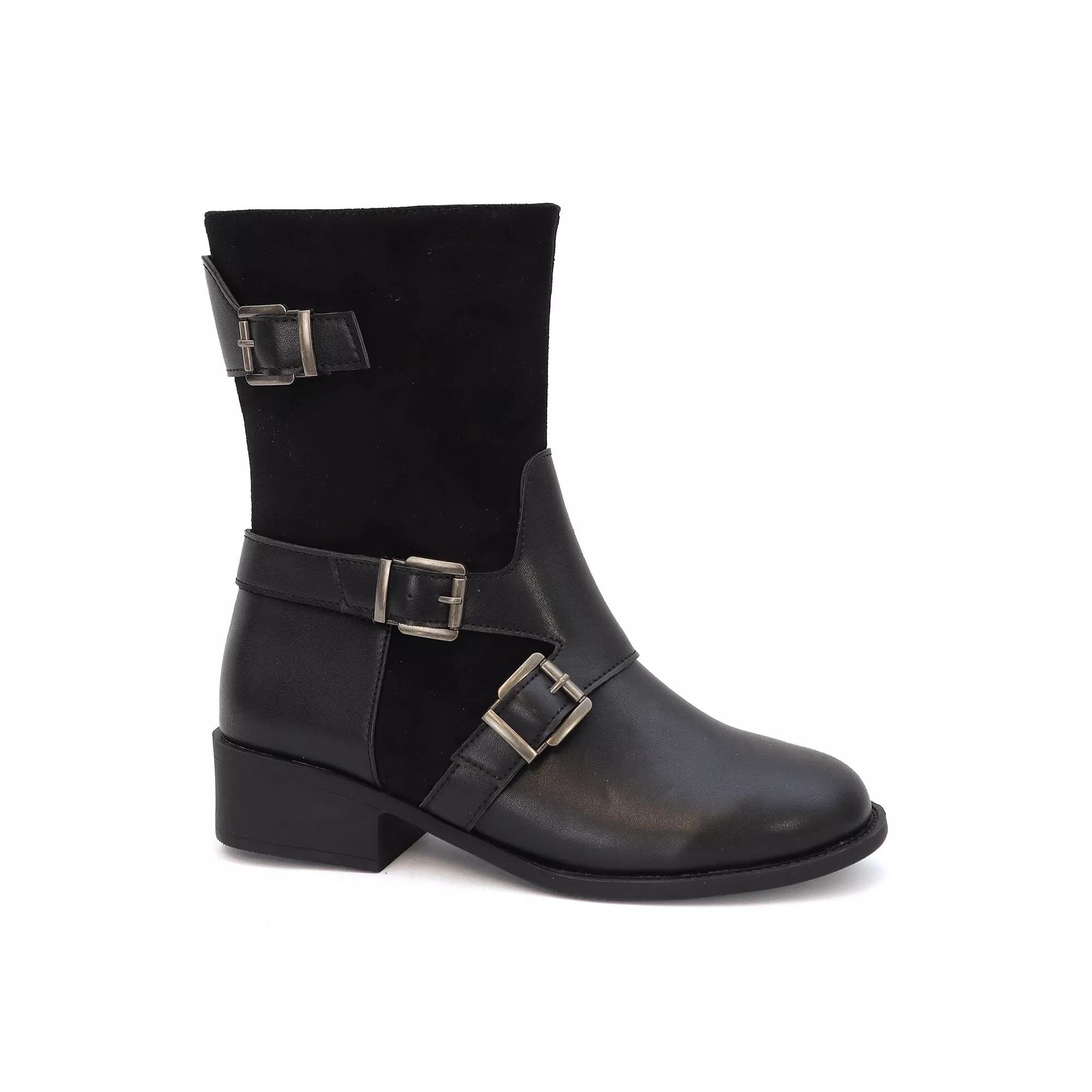 Yoki Darcy-10 Women's Riding Boots, Size: 6, Black Product Image