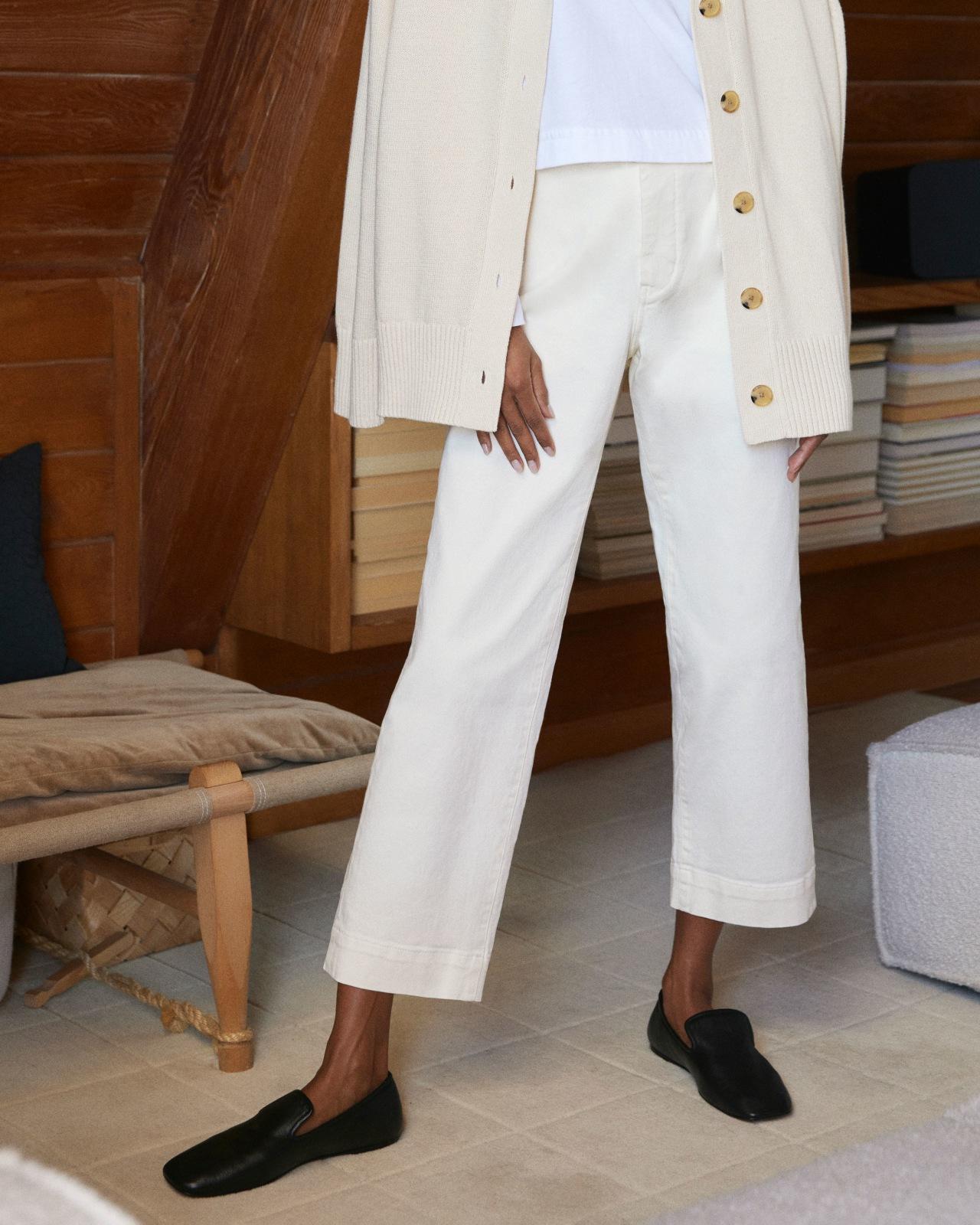 Womens Organic Straight-Leg Pant by Everlane Product Image