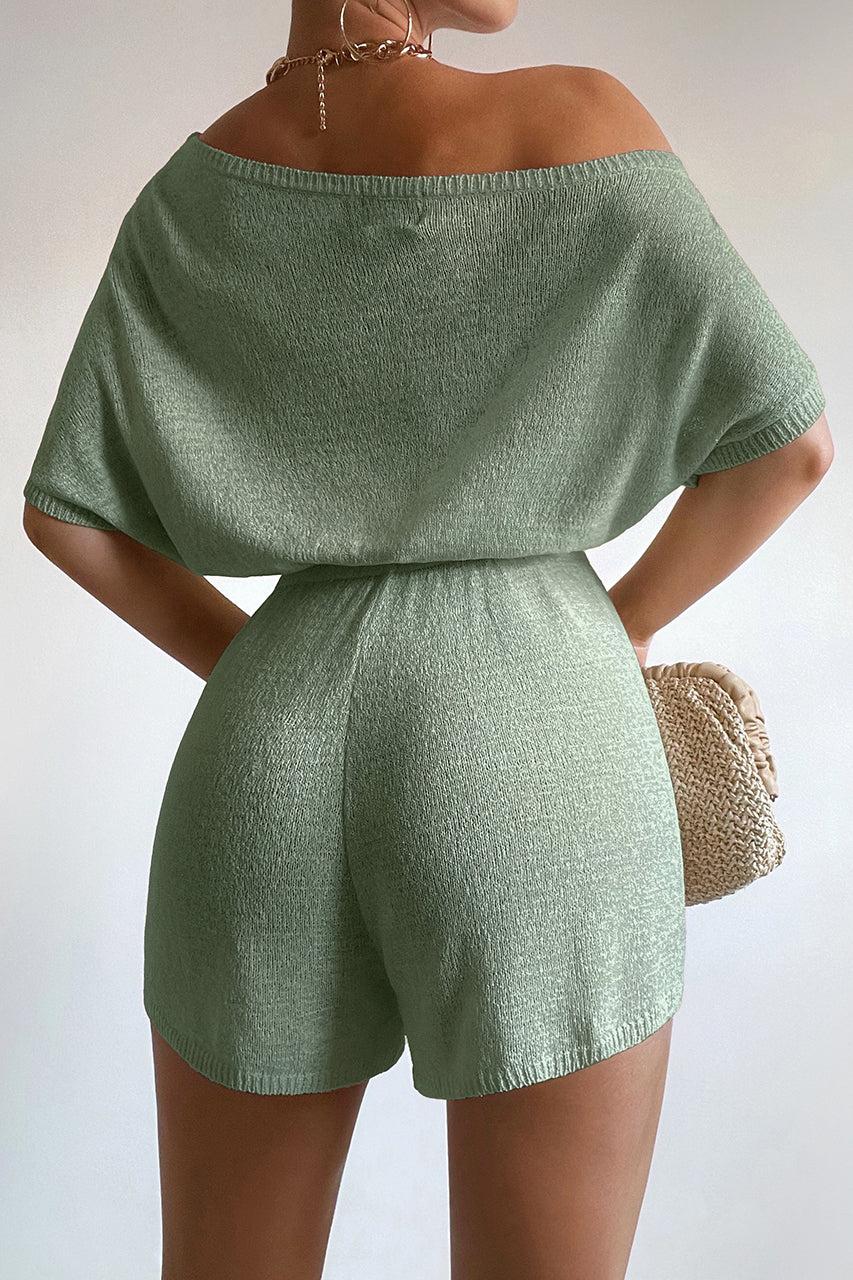 MIAMI KNIT PLAYSUIT Product Image