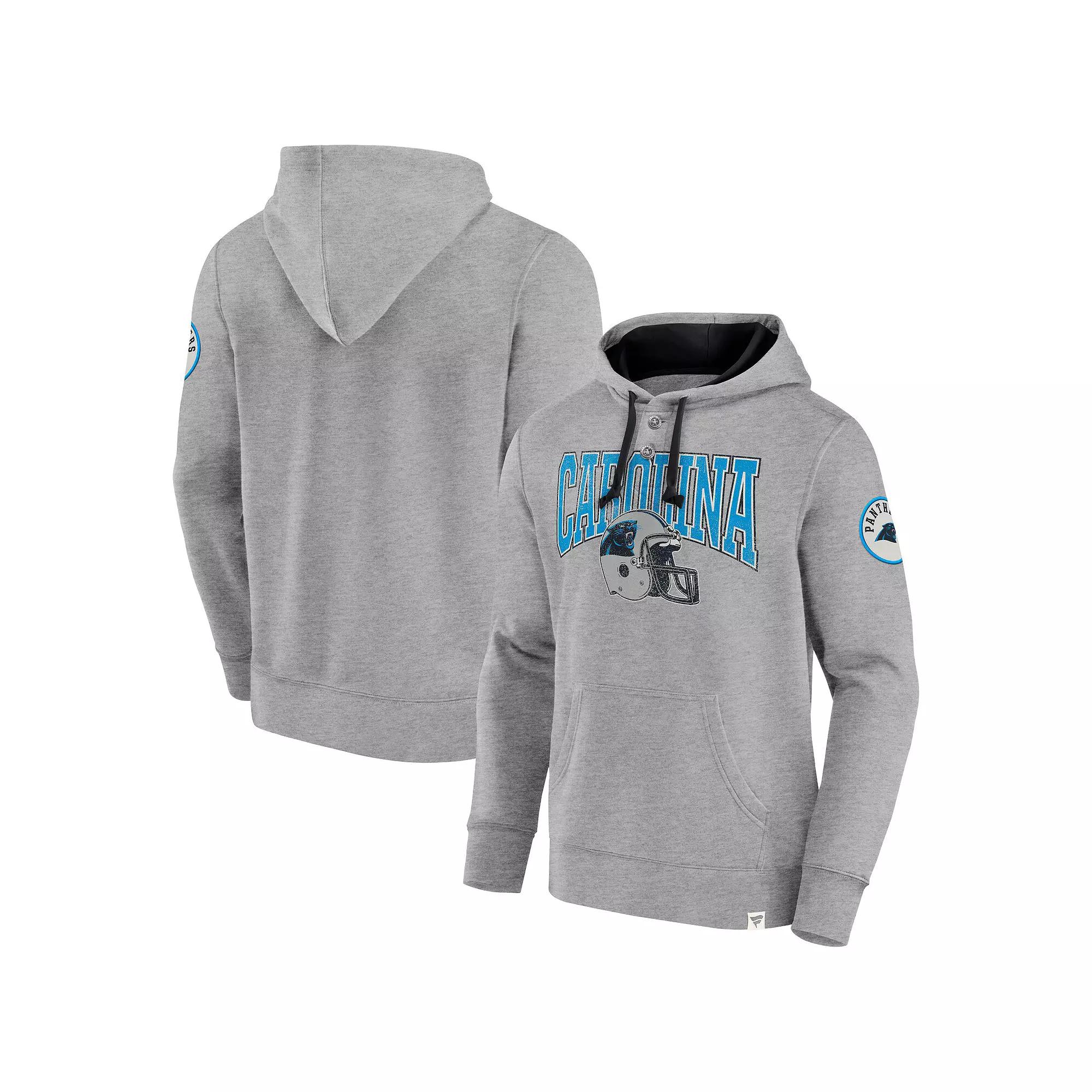 Men's Fanatics  Black Carolina Panthers Label Maker Pullover Hoodie, Size: 2XL Product Image