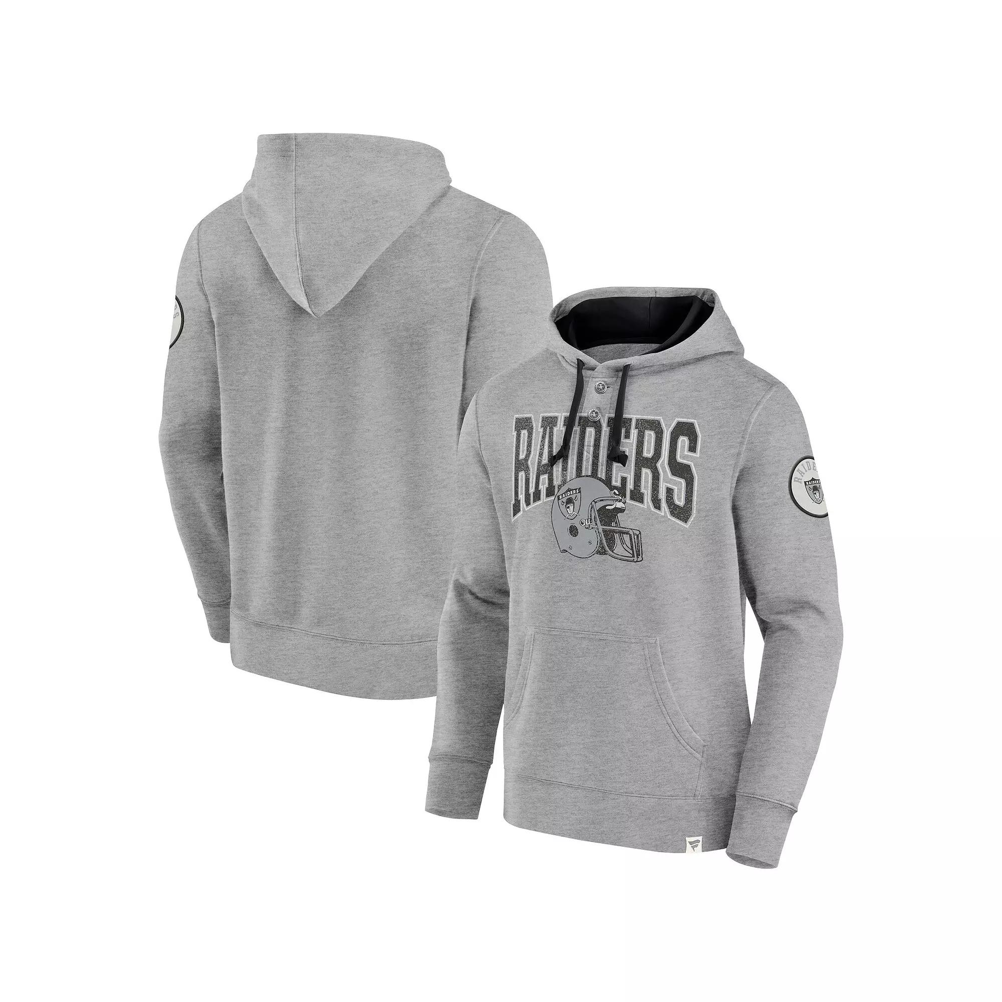 Men's Fanatics  Black Las Vegas Raiders Label Maker Pullover Hoodie, Size: Medium, Lvr Black Product Image