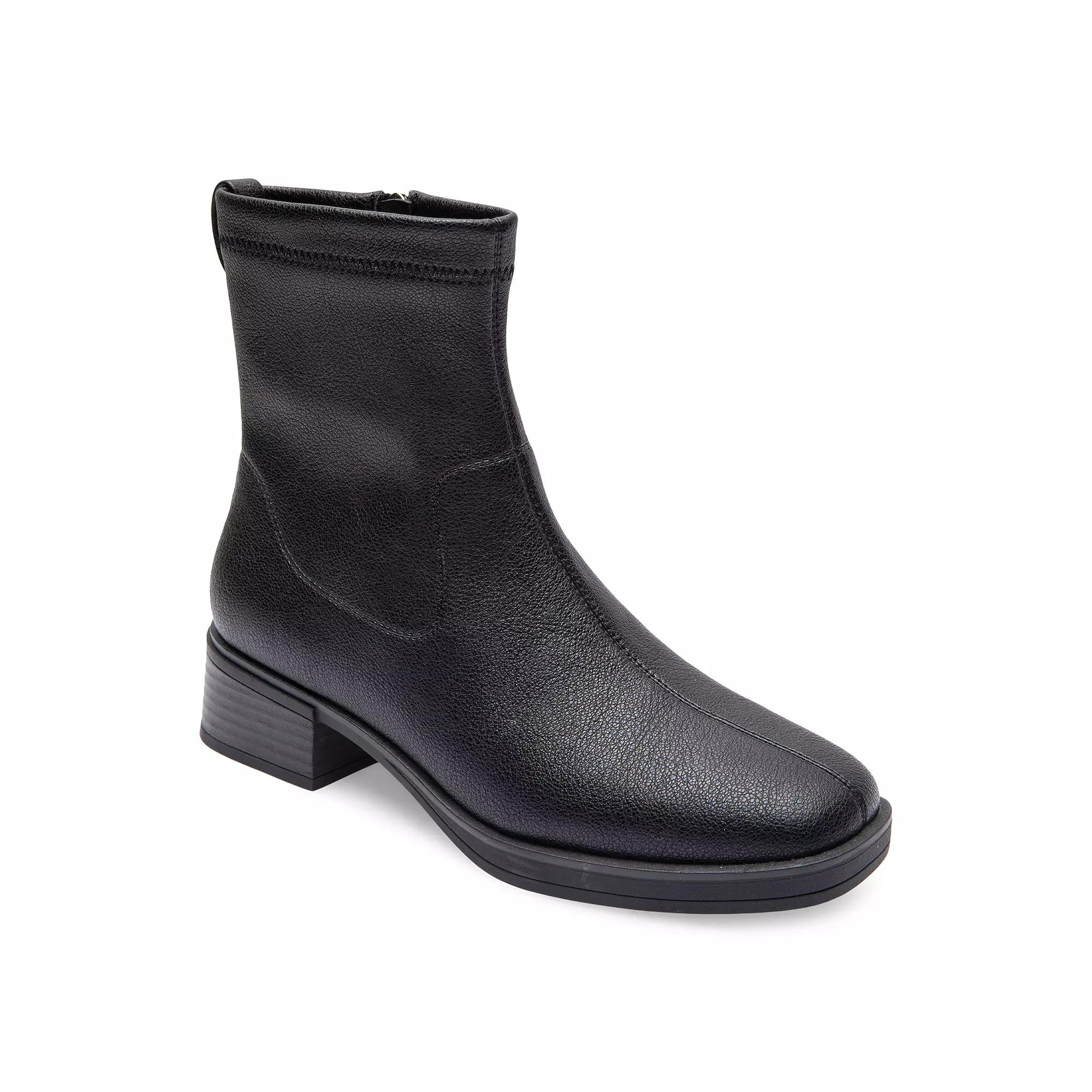 Aerosoles Dazzy Womens Stretch Equestrian Ankle Boots Product Image