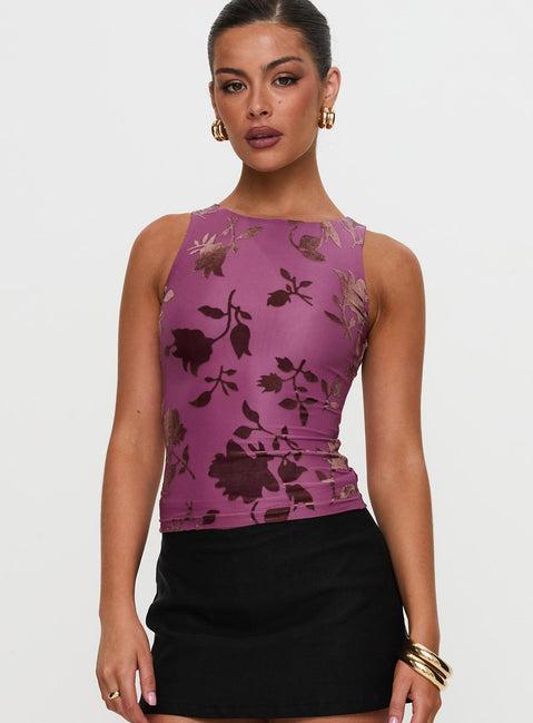 Angelical Top Purple Product Image