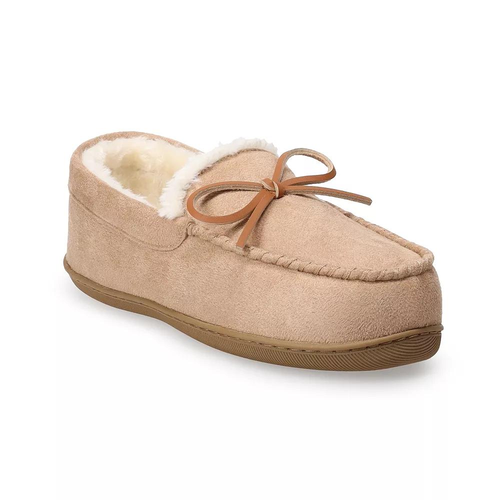 Sonoma Goods For Life® Franz Women's Moccasin Slippers, Size: XS Product Image
