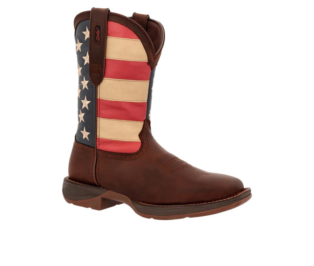 Men's Durango Patriotic Pull-On Western Flag Boot Cowboy Boots Product Image