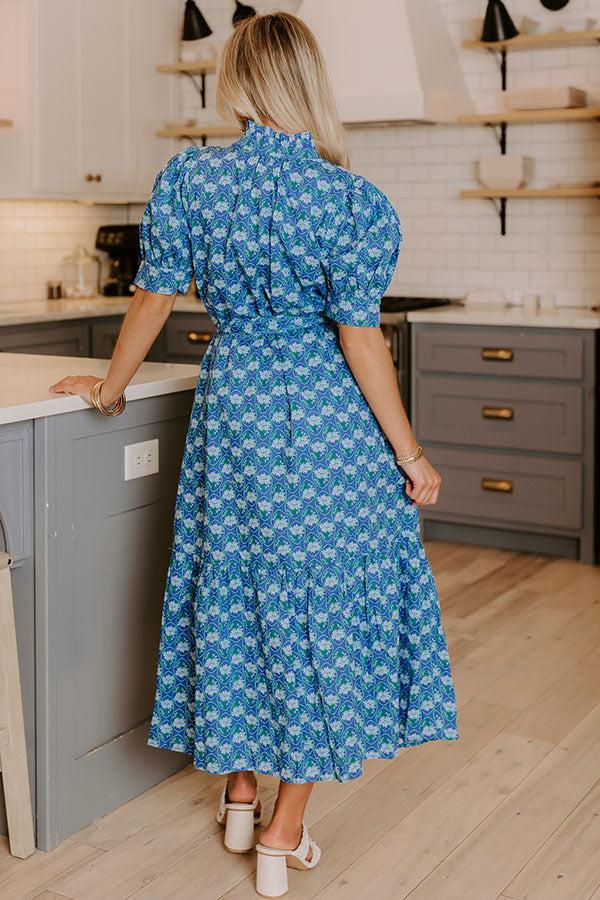 Darling Smile Floral Midi Dress Product Image