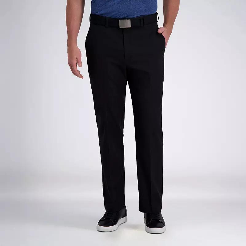 Men's Haggar® Cool Right® Performance Flex Classic-Fit Flat-Front Pants,  Product Image