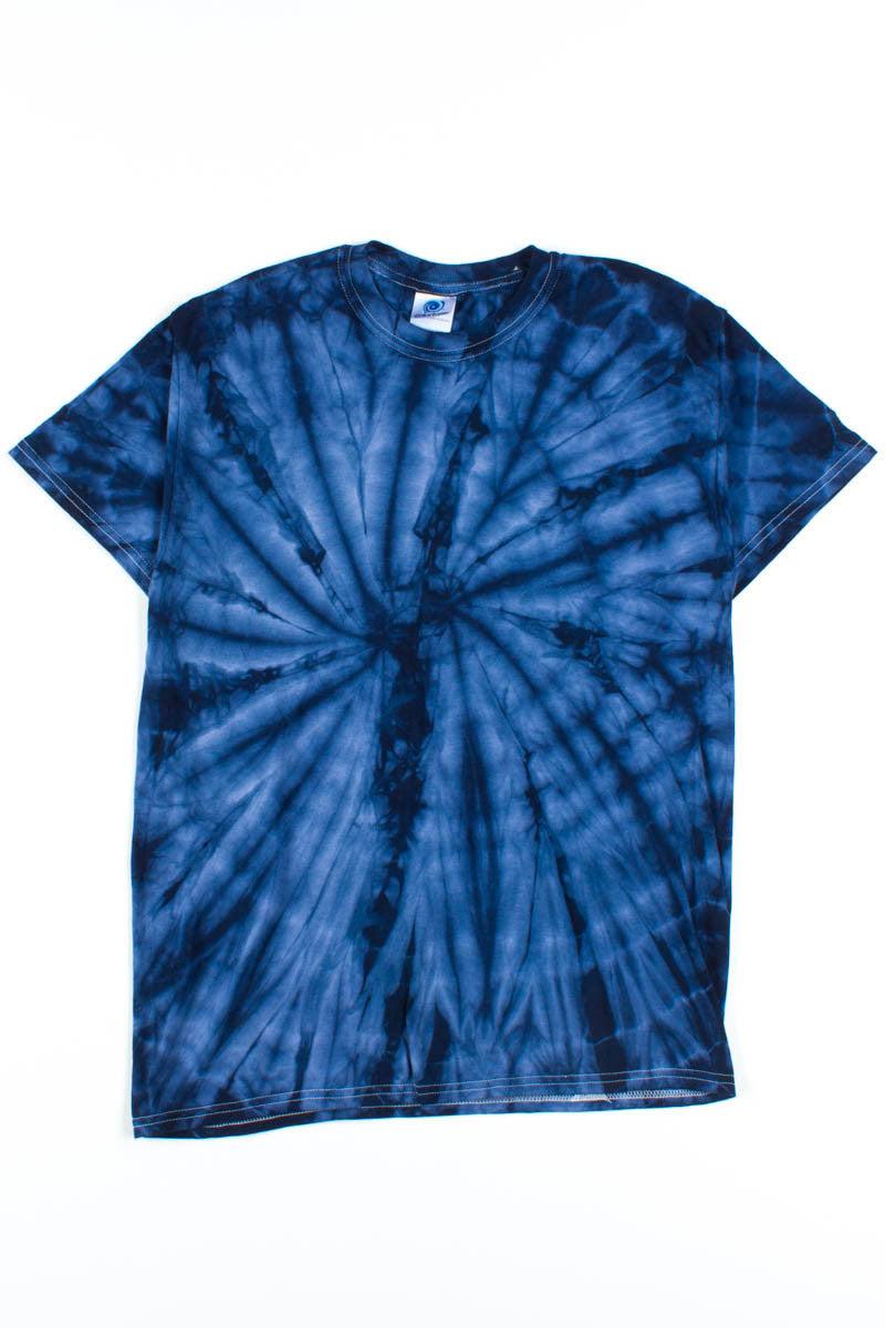 Navy Tie Dye Shirt Product Image