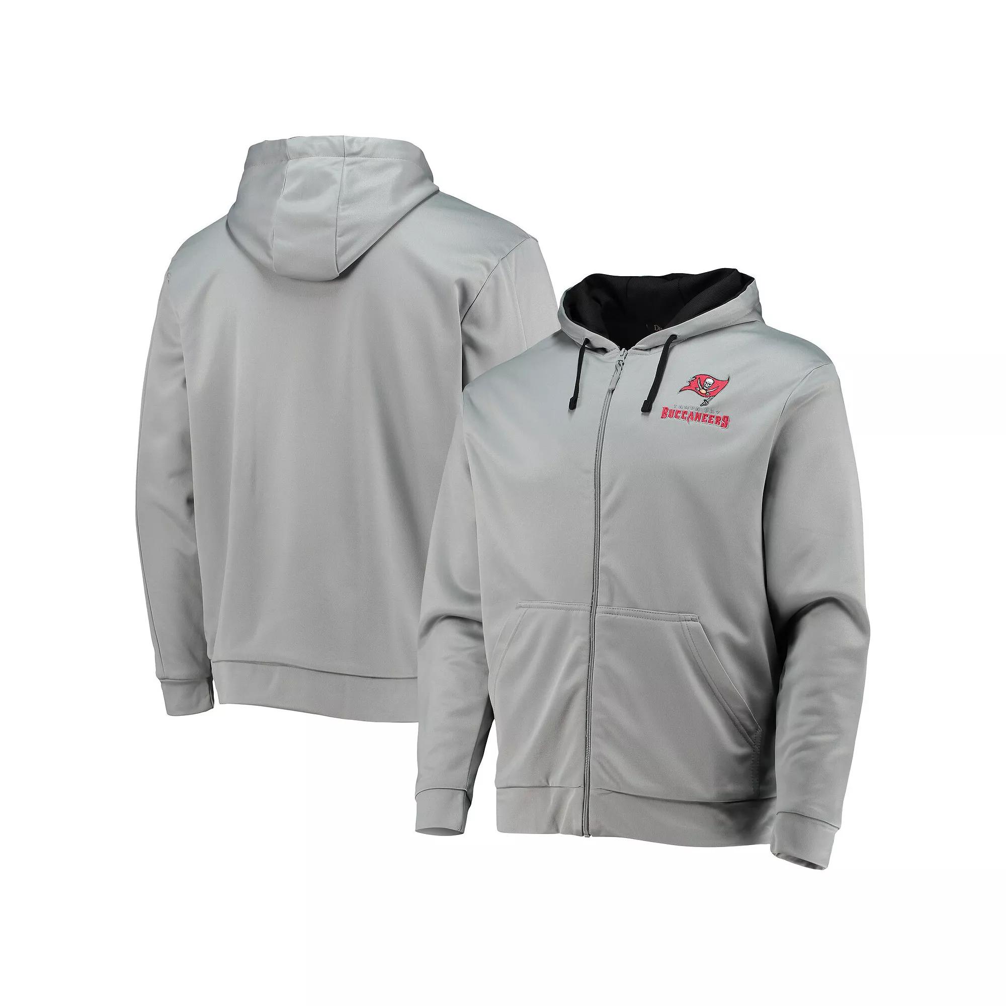 Men's Dunbrooke Gray/Black Tampa Bay Buccaneers Apprentice Full-Zip Hoodie,  Product Image
