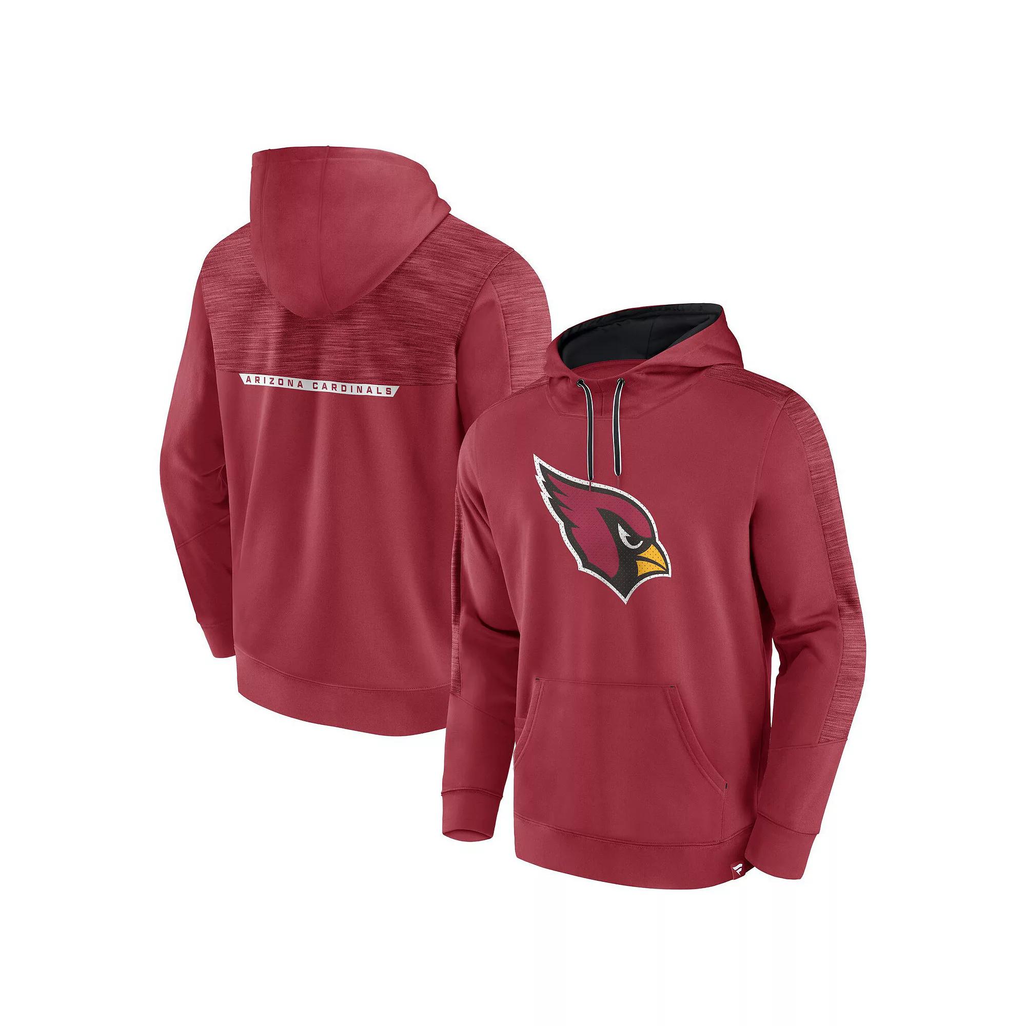 Mens Fanatics Branded Cardinal Arizona Cardinals Defender Evo Pullover Hoodie Product Image