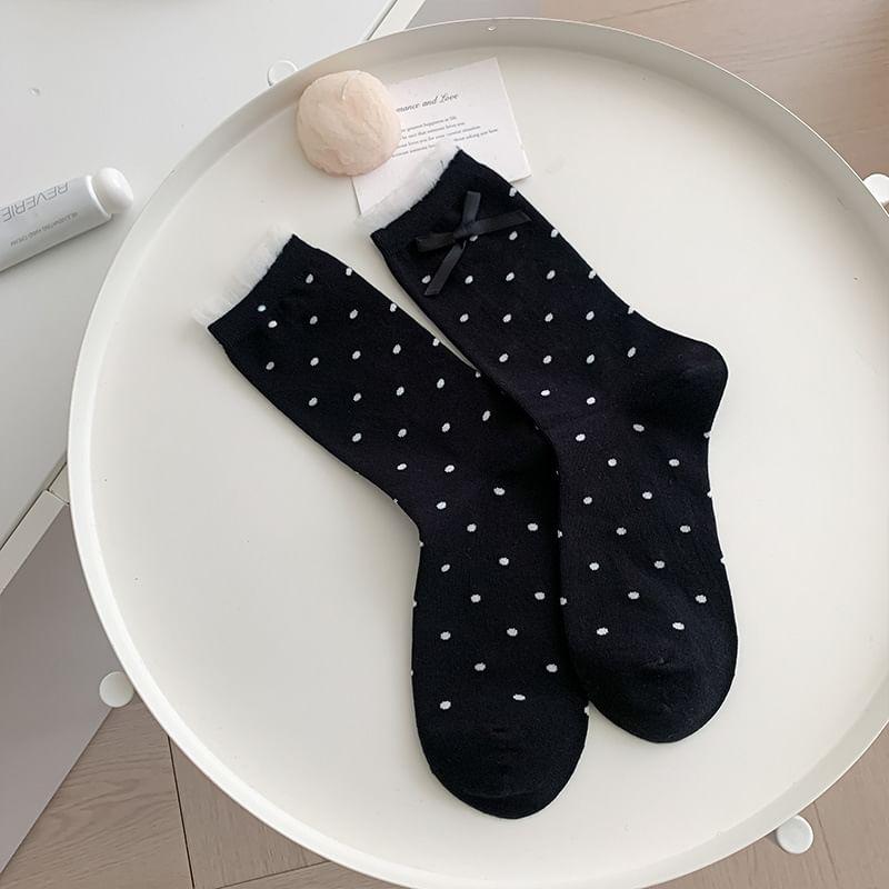 Bow Socks Product Image