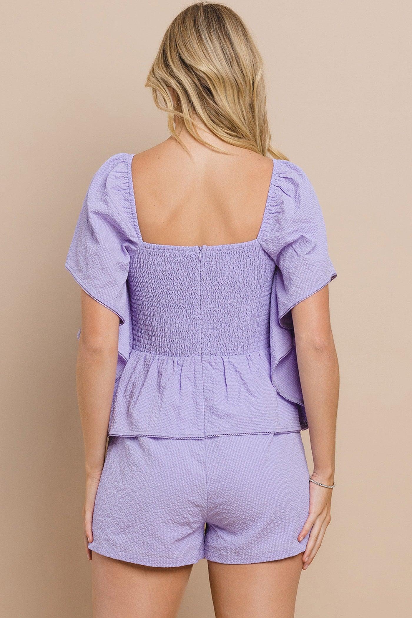 Peplum Style Romper Product Image