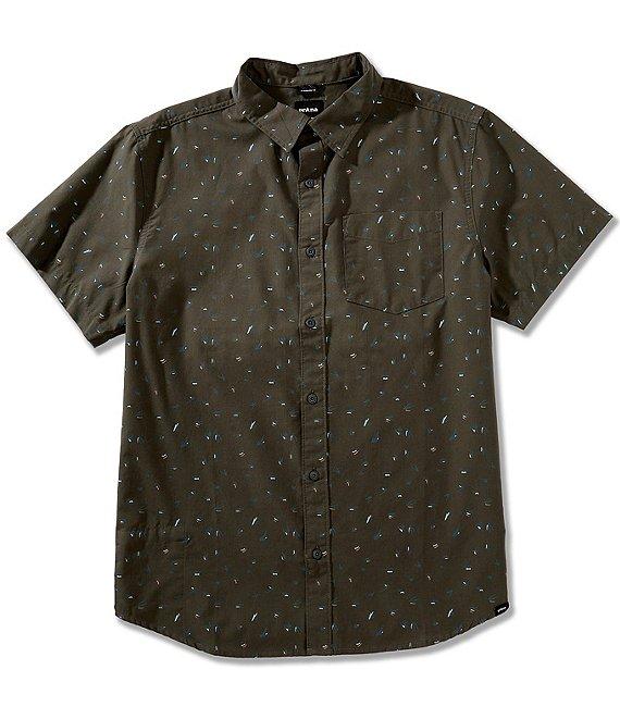 prAna Tinline Printed Short Sleeve Woven Shirt Product Image