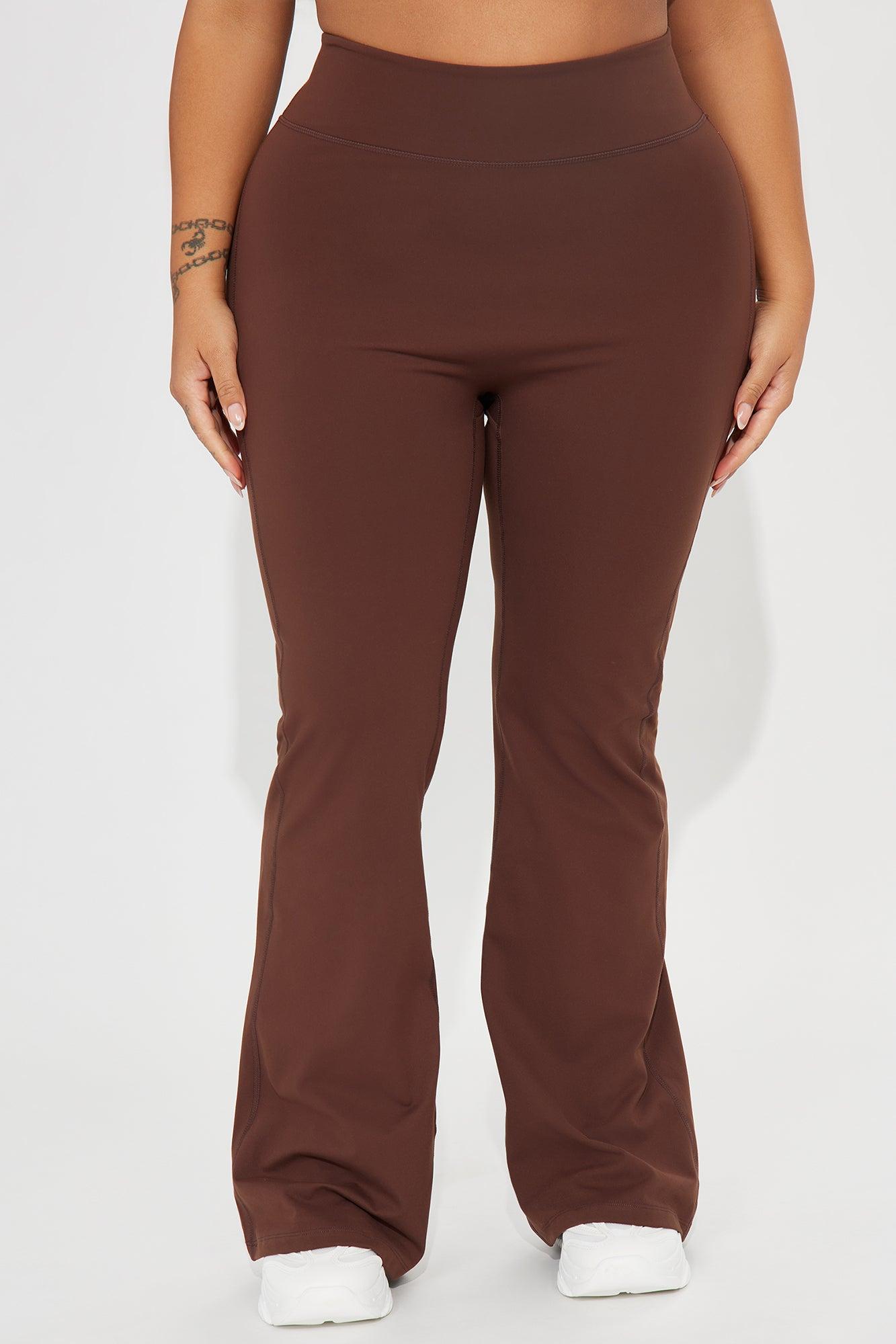 Claudia Super Soft Active Yoga Pant - Chocolate Product Image