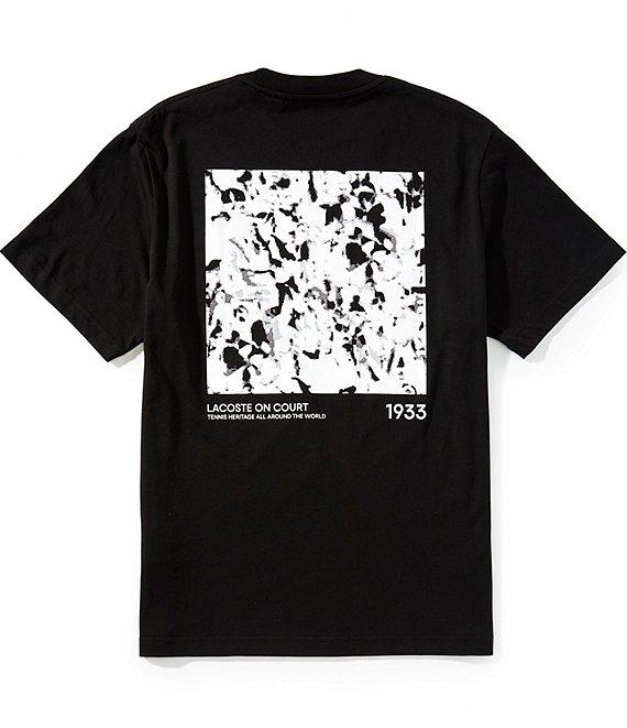 Lacoste Printed Motif Jersey Short Sleeve T-Shirt Product Image