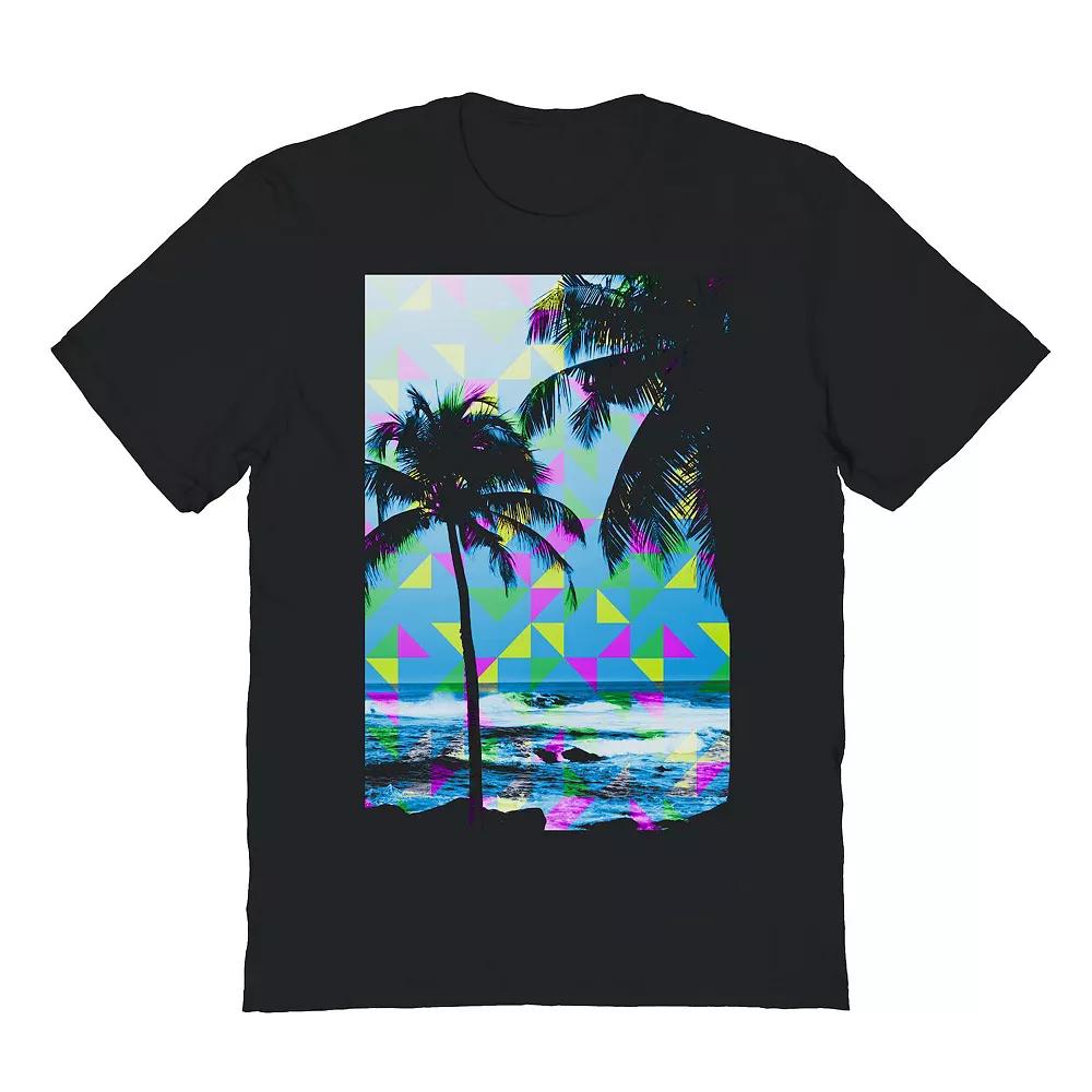 Men's COLAB89 Triangle Palm Graphic Tee, Adult Unisex,  Product Image
