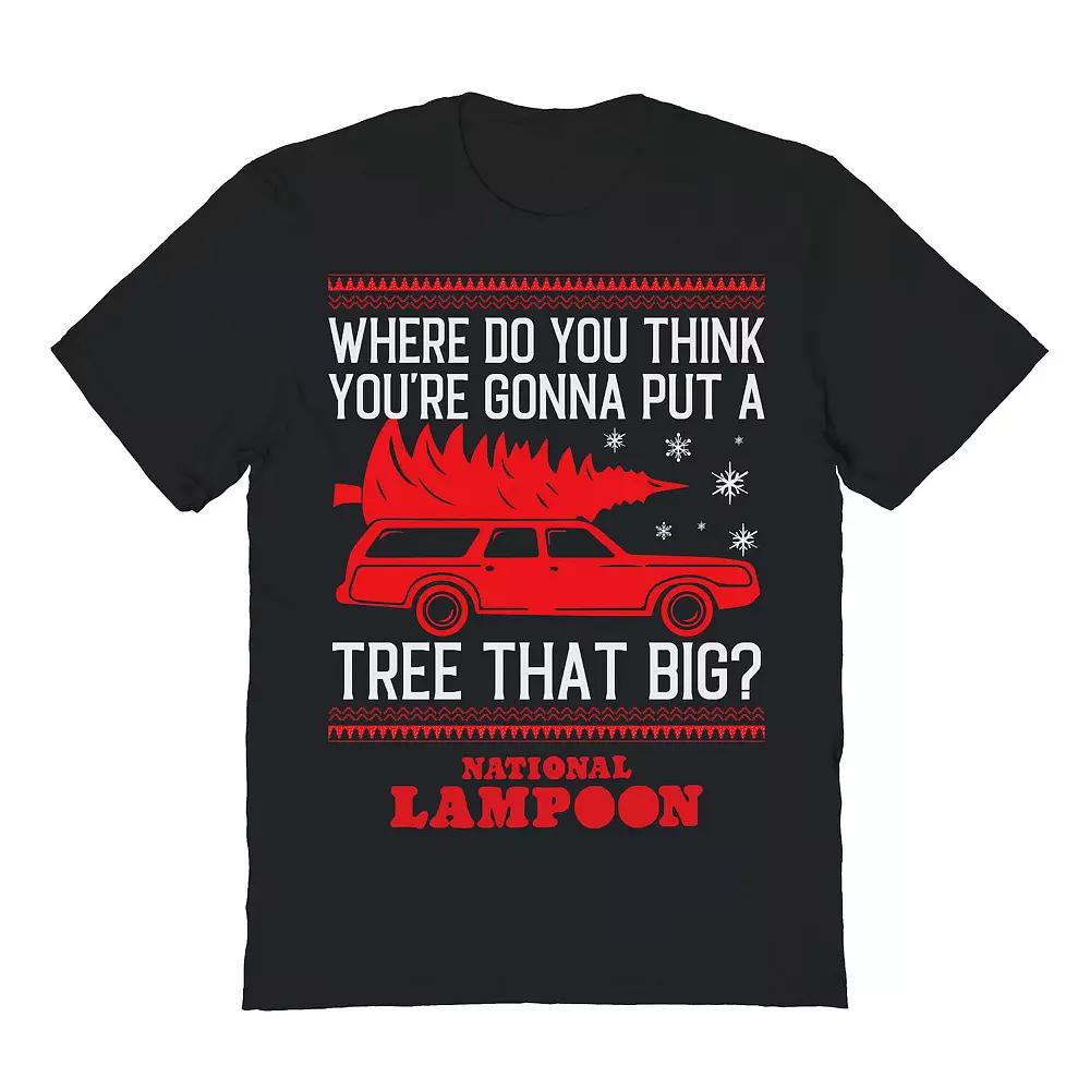 Men's Big Tree National Lampoon's Christmas Vacation Graphic Tee,  Product Image