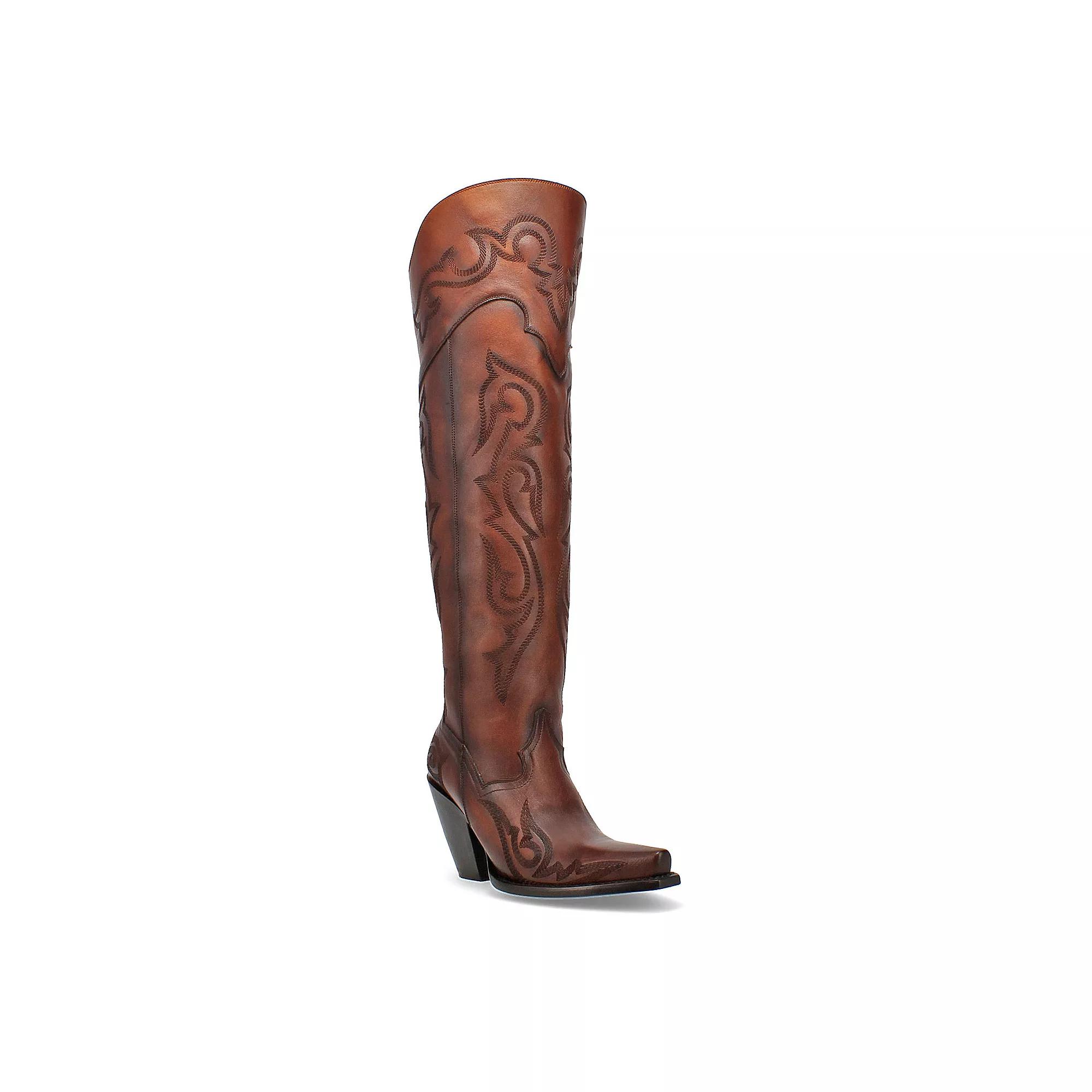 Dan Post Seductress Women's Leather Thigh-High Boots,  Product Image