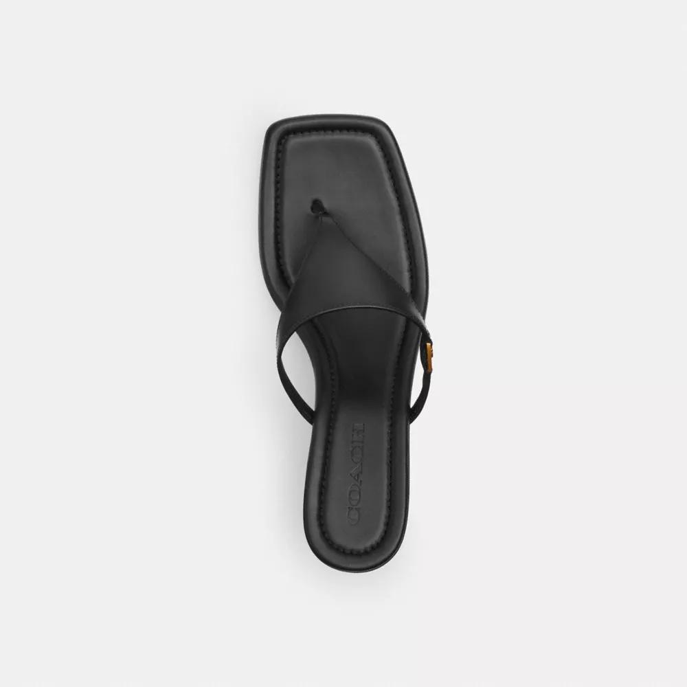 Heritage C Plaque Thong Sandal Product Image