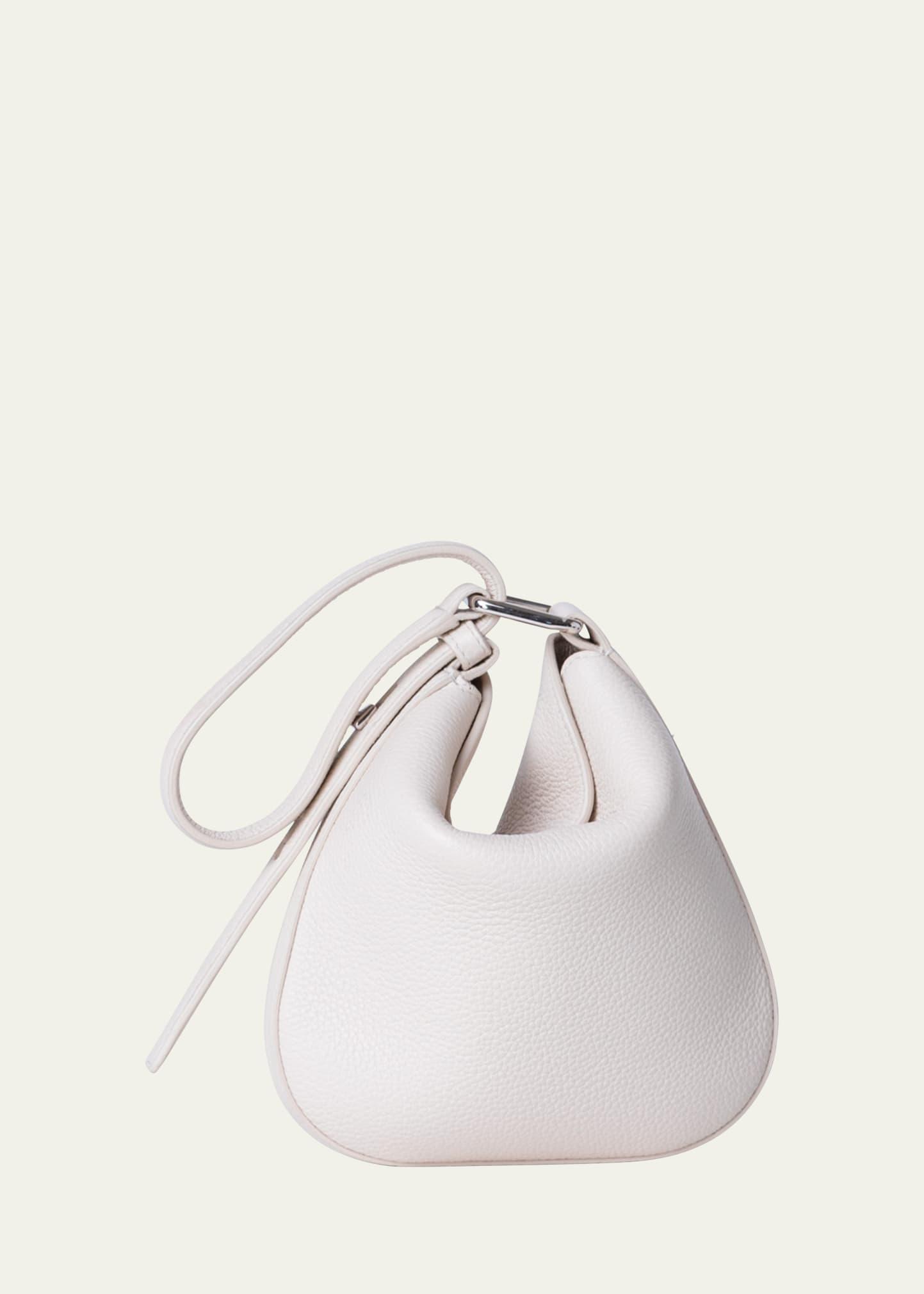Anna Mini Leather Hobo Bag Product Image